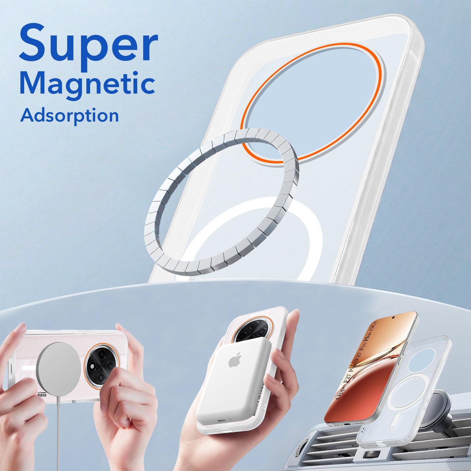 For Oppo F27 Pro | Oppo F27 Pro Plus Back Cover Case (Soft Touch | Camera Bump Protection | MagSafe Compatible | Matte Finish)