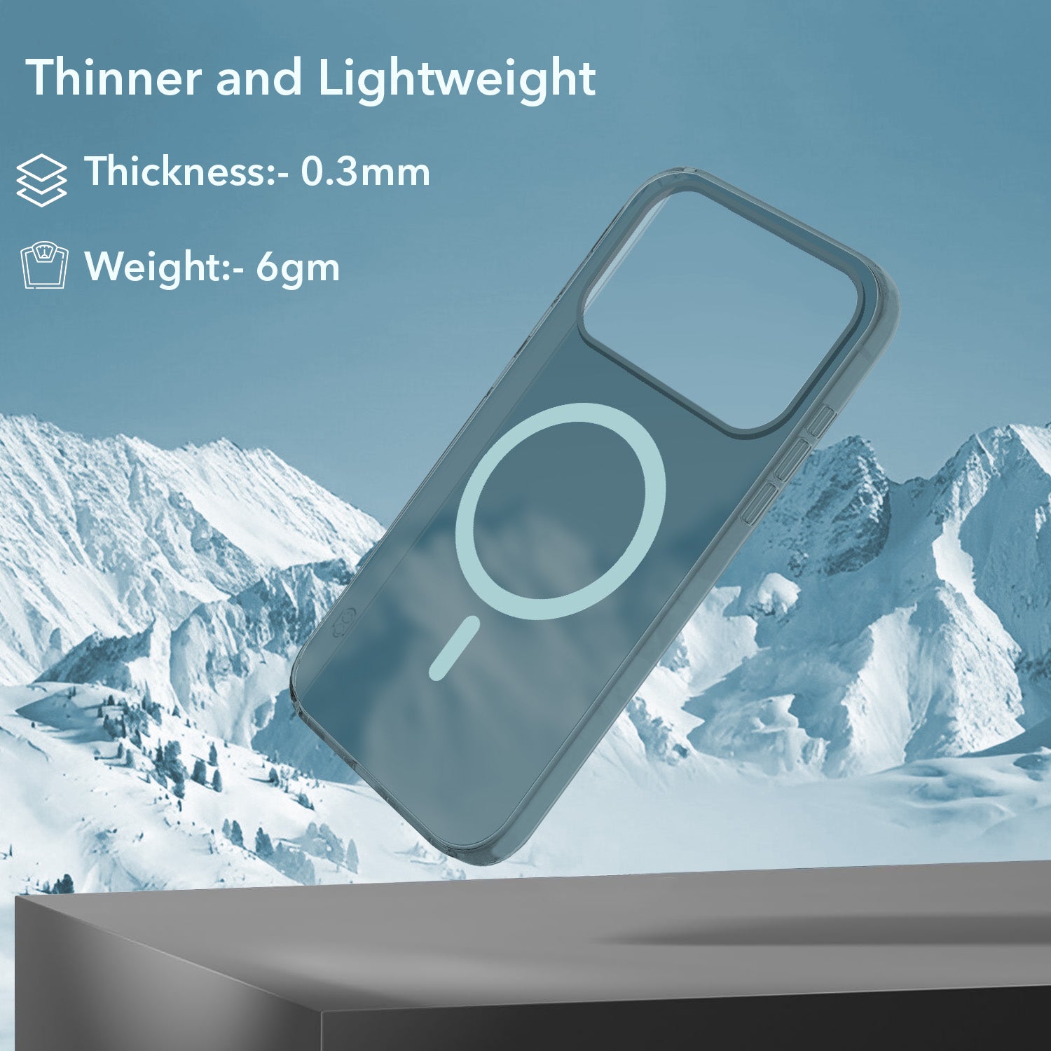 For iPhone 17 Pro | iPhone 18 Pro Back Cover Case (Frosted Matte Feel | MagSafe Compatible Wireless Charging)