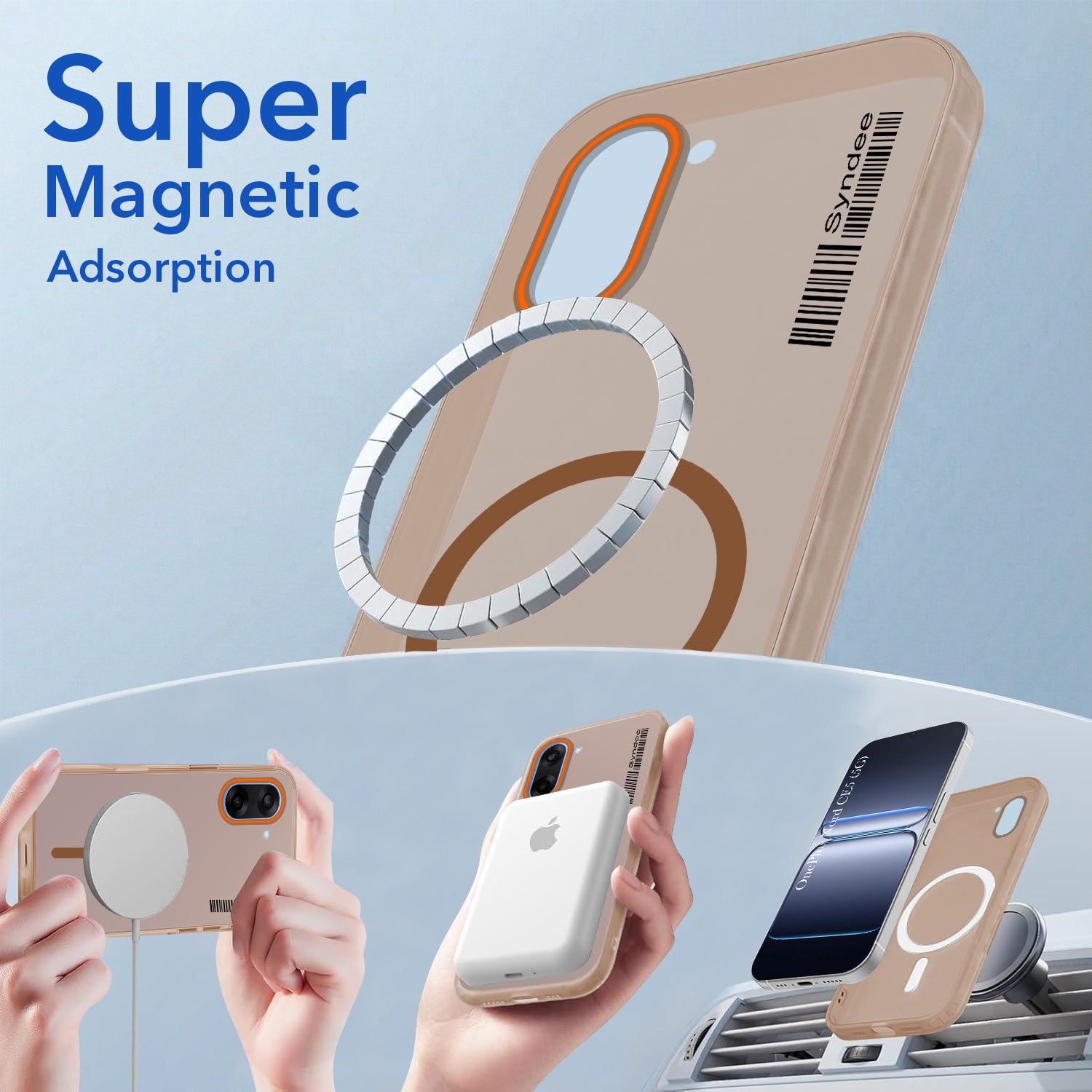 For Oneplus Nord CE 5 Back Cover Case (Soft Touch | Camera Bump Protection | MagSafe Compatible | Matte Finish)
