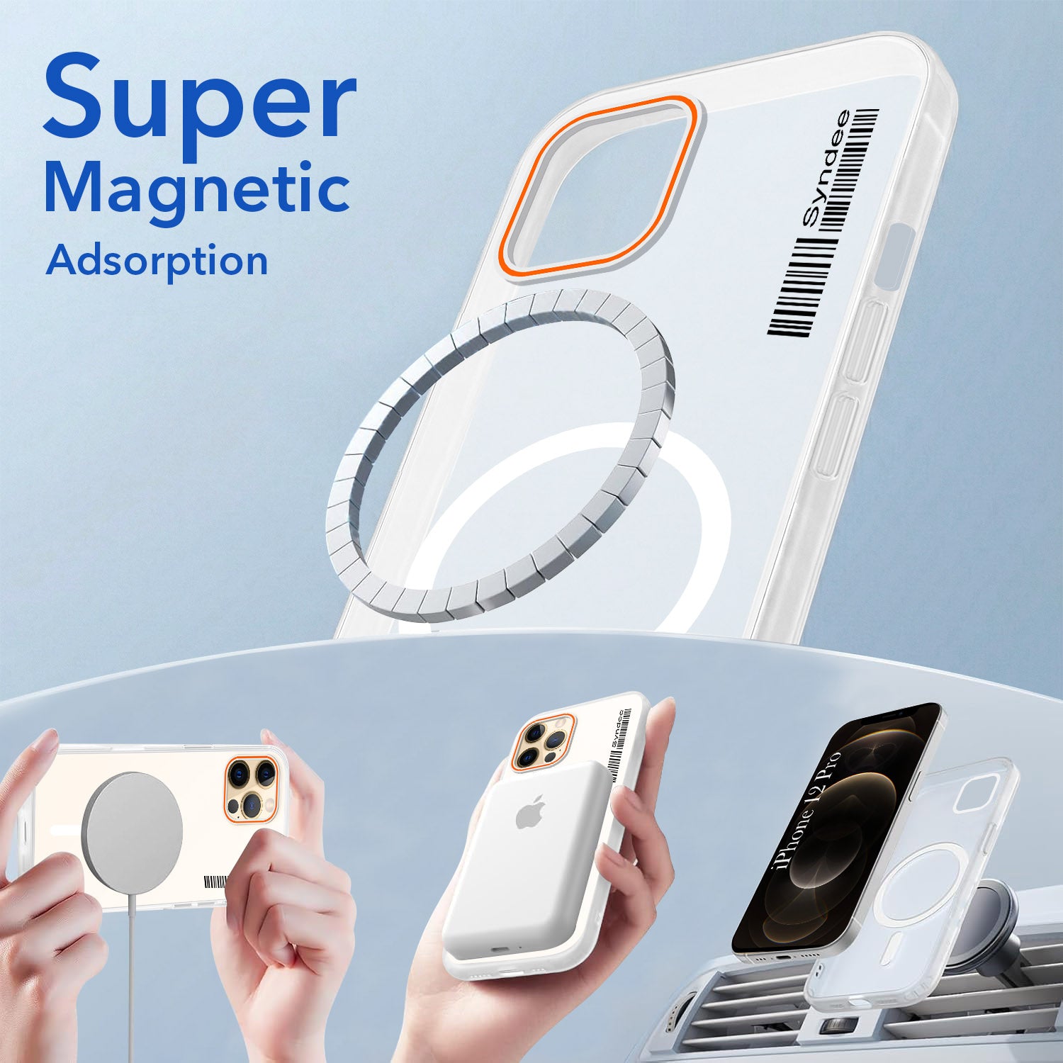 For Oppo Reno12 Pro 5G | Oppo Reno 12 Pro 5G Back Cover Case (Soft Touch | Camera Bump Protection | MagSafe Compatible | Matte Finish)
