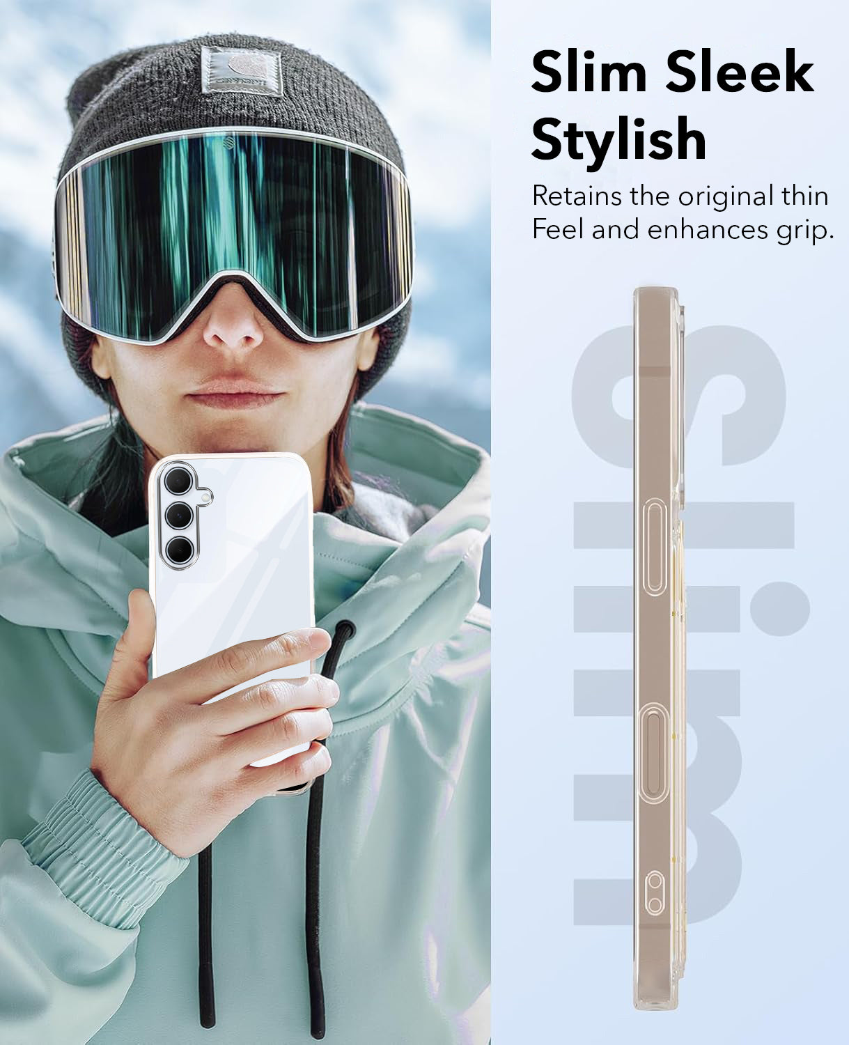 For Samsung Galaxy A35 5G Back Cover (Hard Anti Yellow Clear Case | Drop & Camera Protection | Shockproof Polycarbonate)