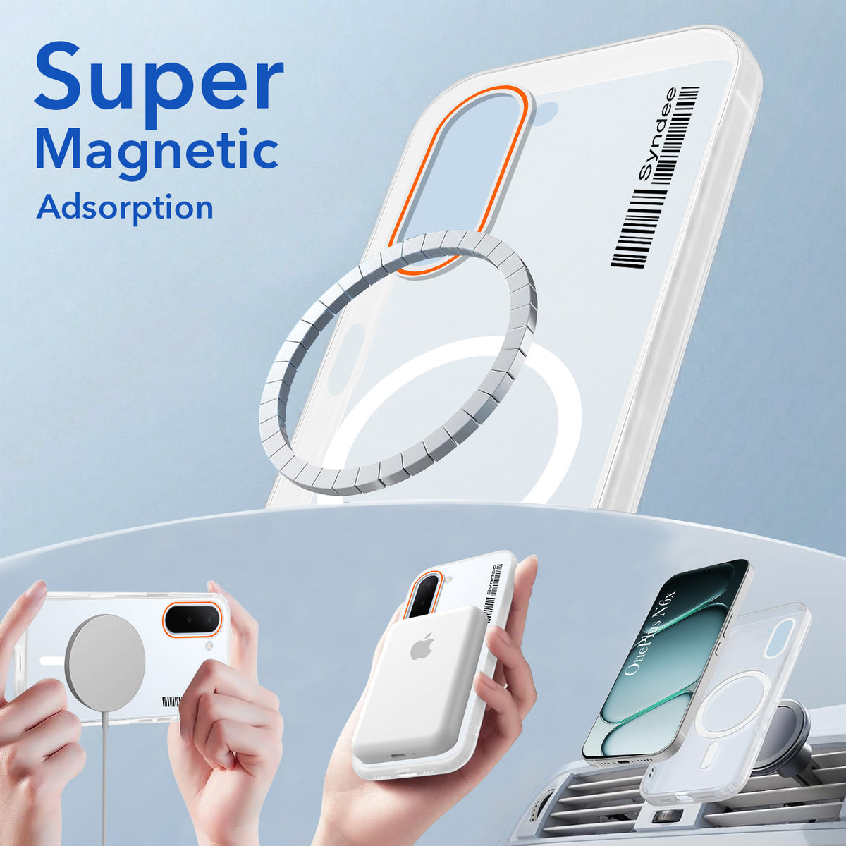 For OnePlus N6X Back Cover Case (Soft Touch | Camera Bump Protection | MagSafe Compatible | Matte Finish)