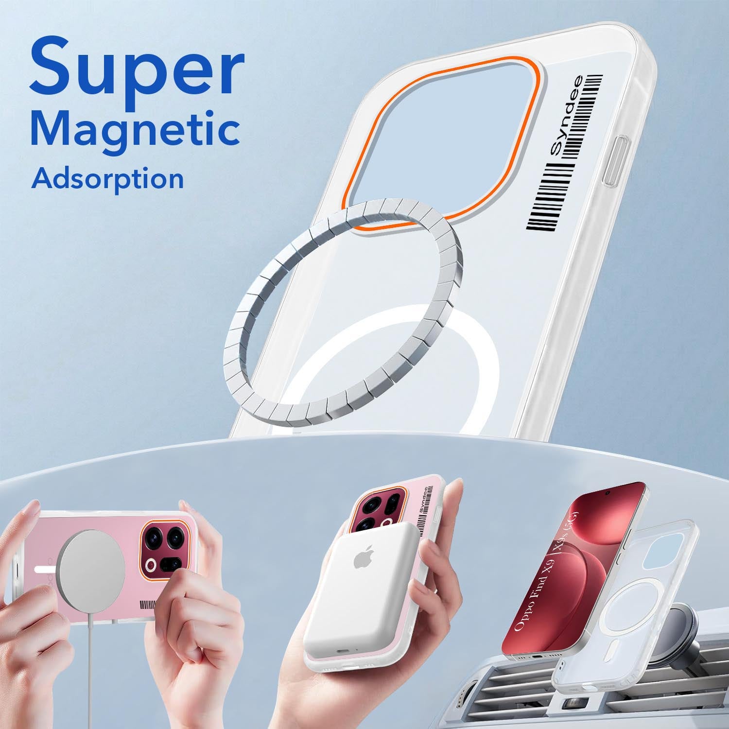 For Oppo Find X9 | Oppo Find X9s Back Cover Case (Soft Touch | Camera Bump Protection | MagSafe Compatible | Matte Finish)