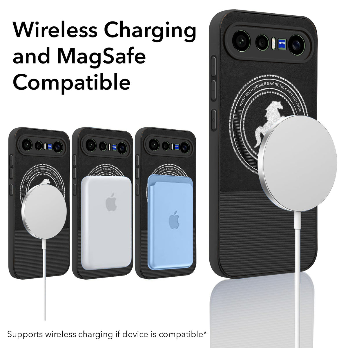 For Vivo X300 FE Back Cover Case PU Leather Finish (Professional Minimalist Texture | MagSafe Compatile | Camera Protection | Sleek Sober Formal)