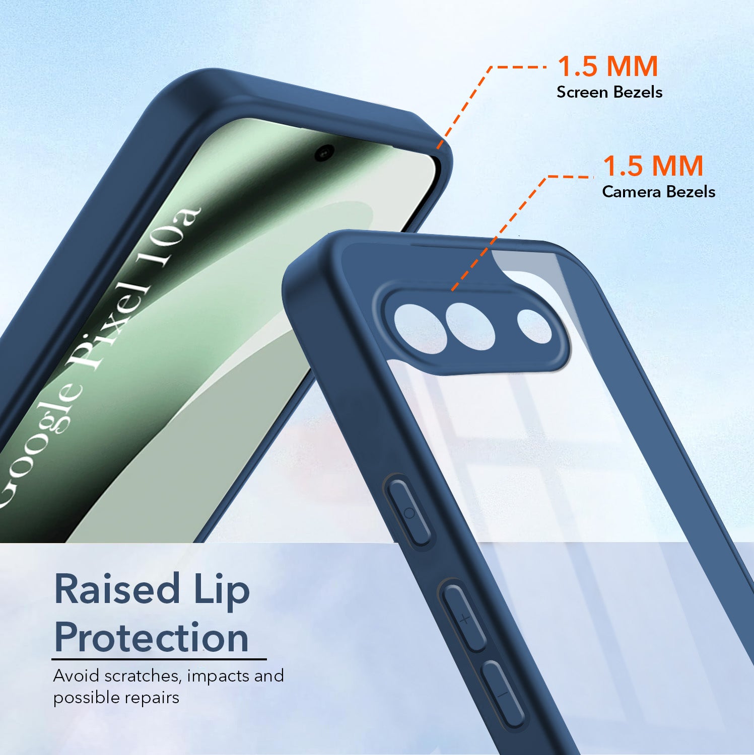 For Google Pixel 10a Back Cover Case Ultra-Hybrid (Lifetime Anti Yellow | Anti Scratch | Crystal Clear Shockproof)