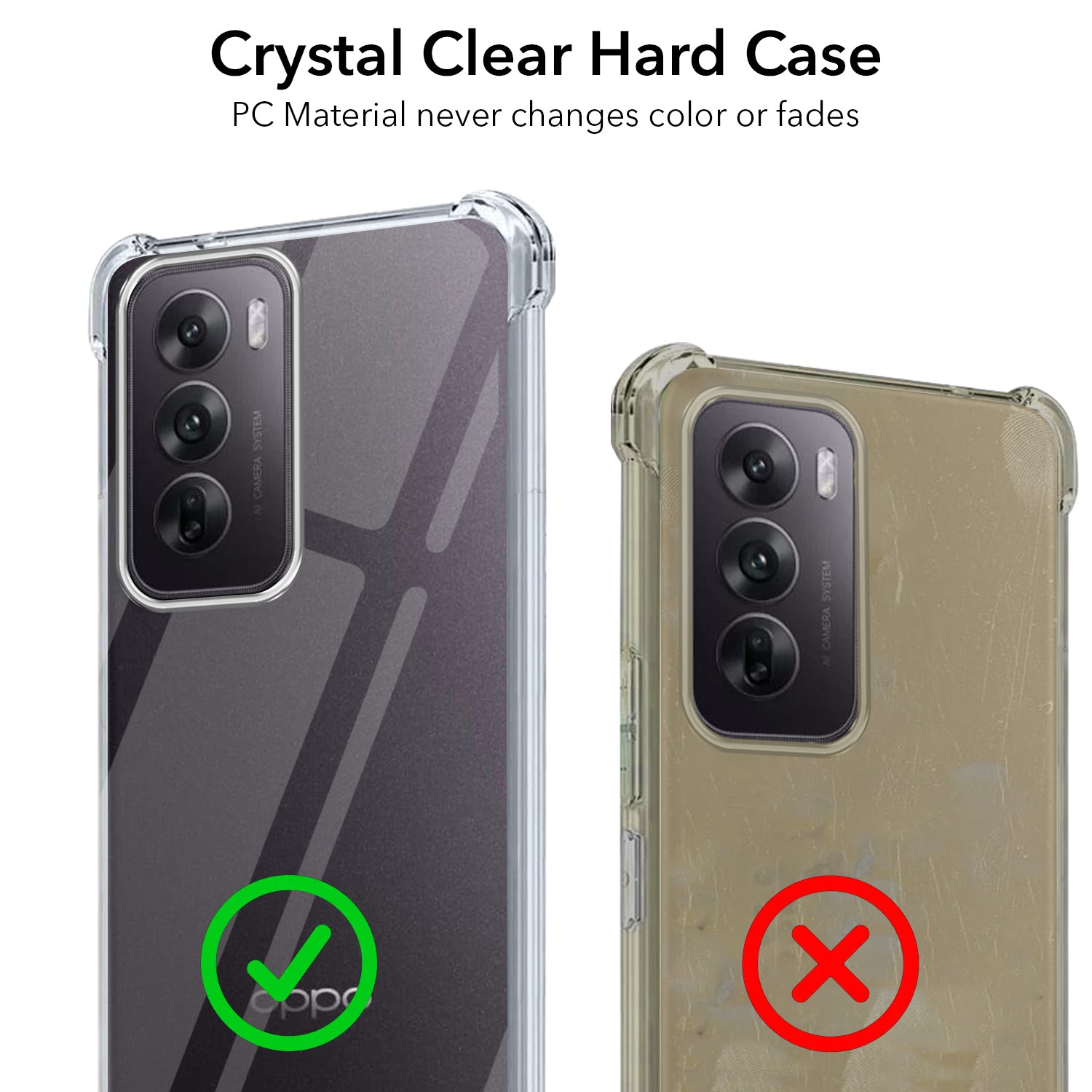 For Oppo Reno12 5G | Oppo Reno 12 5G  Back Cover (Drop & Camera Protection | Hard Polycarbonate)