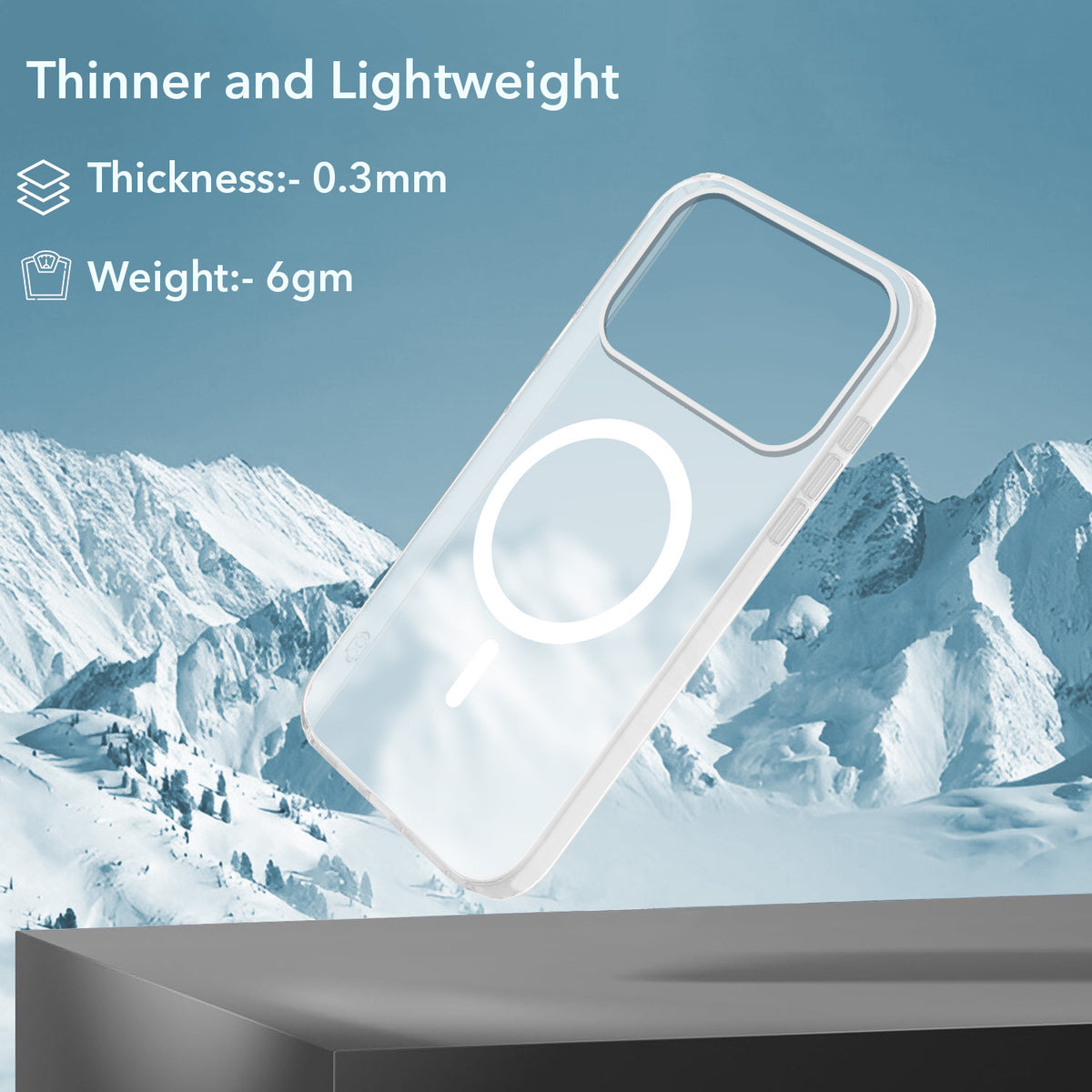 For iPhone 17 Pro | iPhone 18 Pro Back Cover Case (Frosted Matte Feel | MagSafe Compatible Wireless Charging)