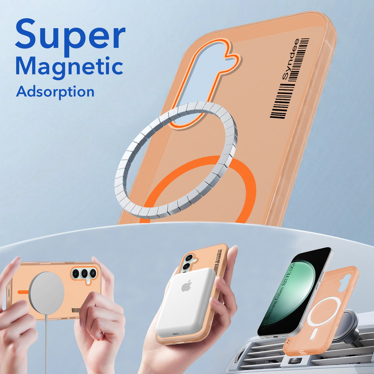 For Samsung Galaxy S23 FE 5G Back Cover Case (Soft Touch | Camera Bump Protection | MagSafe Compatible | Matte Finish)