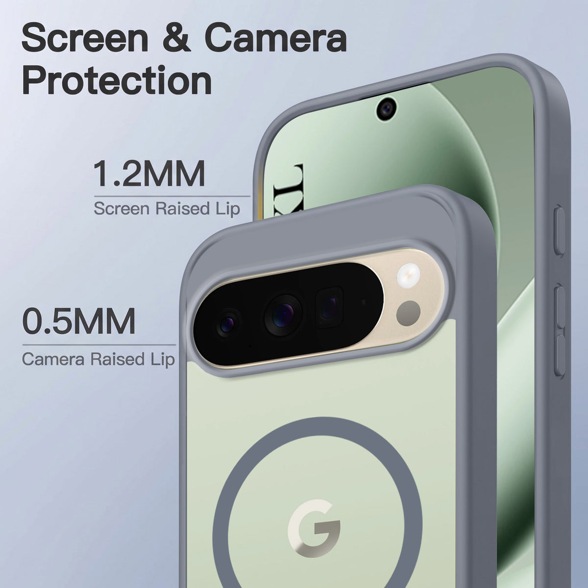 For Google Pixel 10 Pro XL Matte Finish Back Case Cover (MagSafe Compatible | Translucent Soft Touch | Slim and Unbreakable)