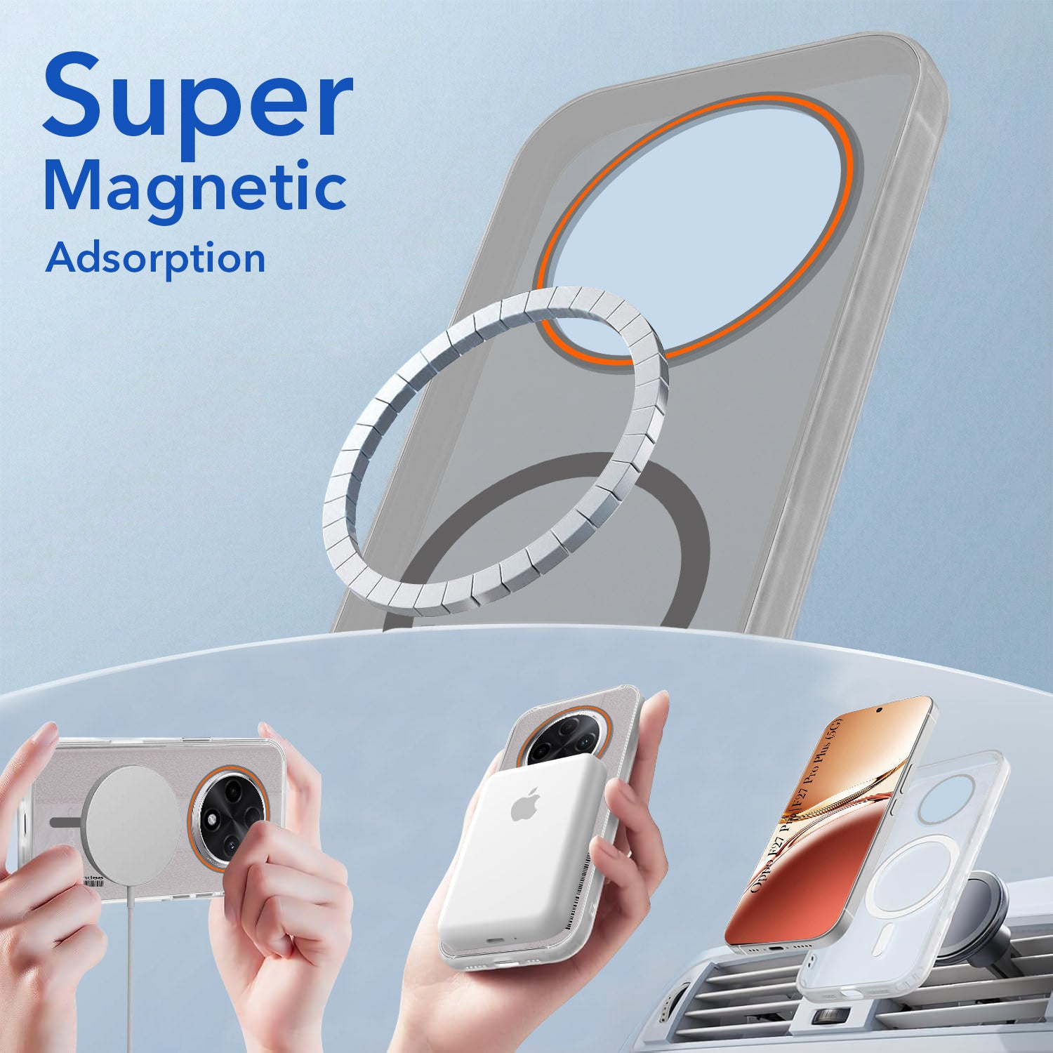 For Oppo F27 Pro | Oppo F27 Pro Plus Back Cover Case (Soft Touch | Camera Bump Protection | MagSafe Compatible | Matte Finish)