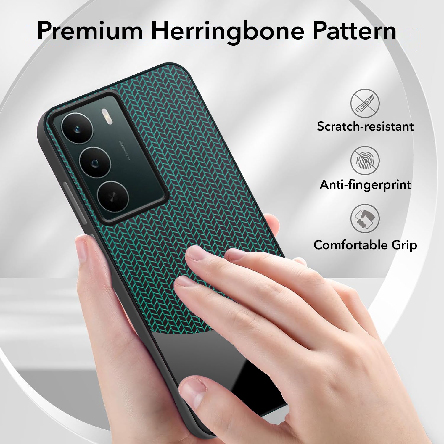 For Realme P3 Lite Back Cover Case (Premium Minimalist Professional Feel | Camera Protection Bump)