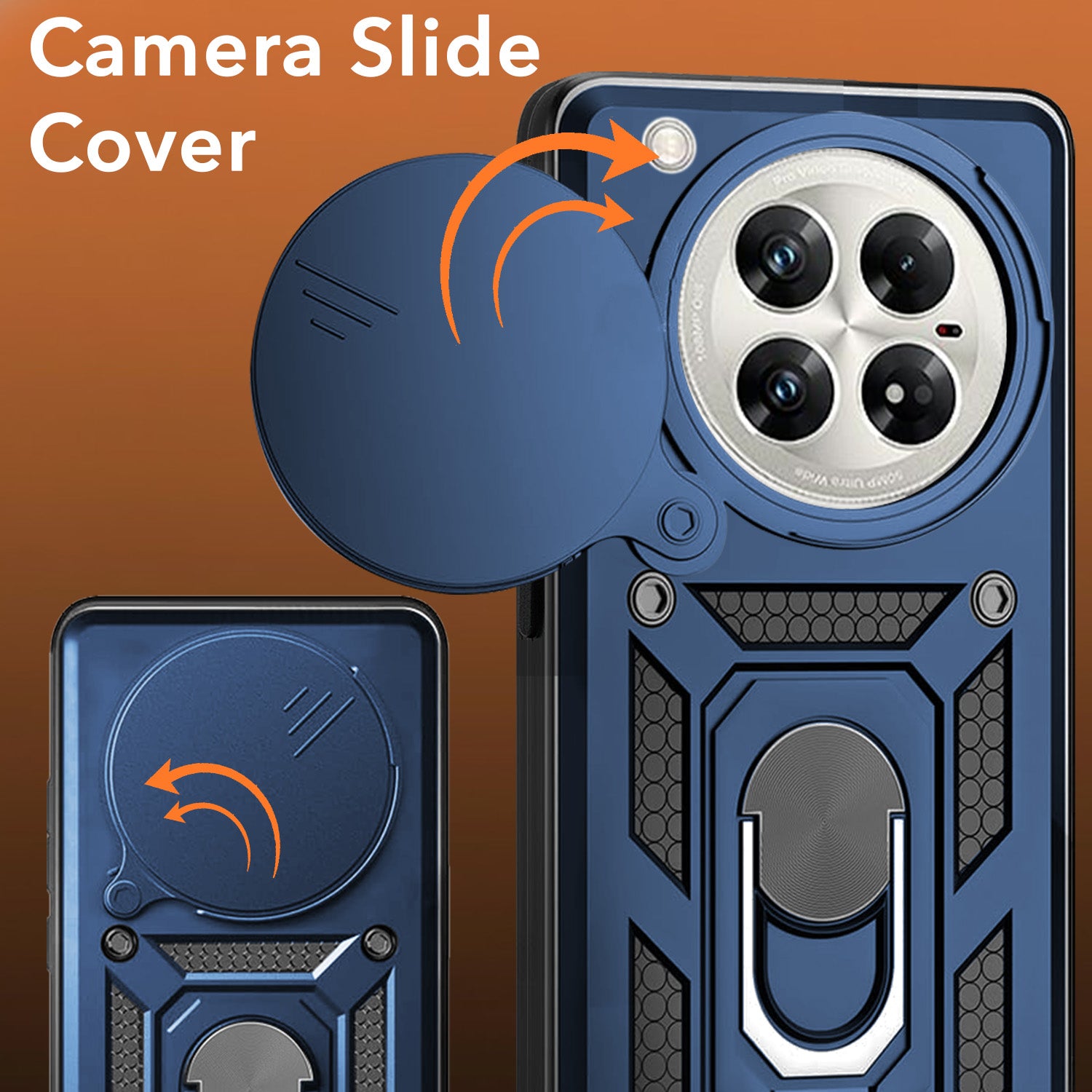 For Infinix Zero 40 5G Back Cover Case (Hybrid Dual Armor Polycarbonate)