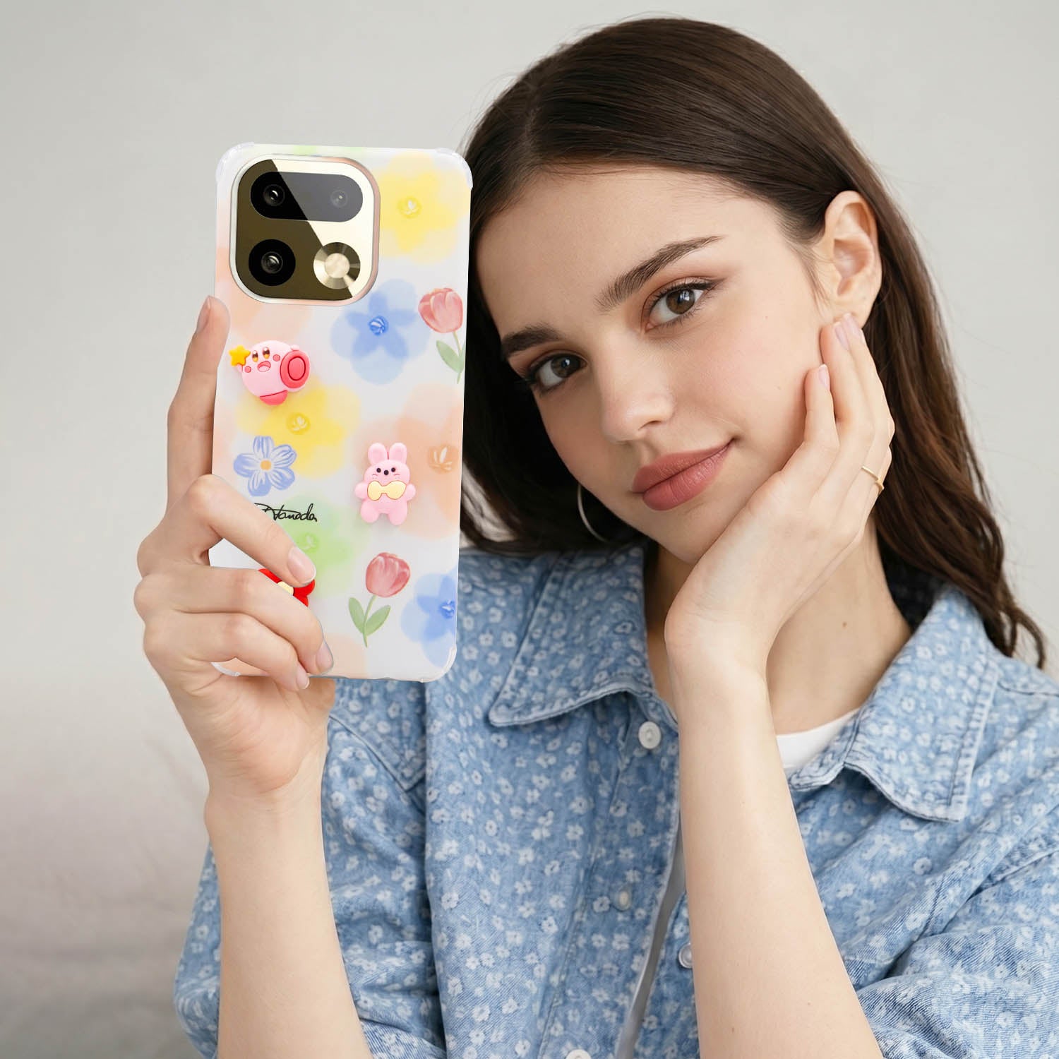 For Realme 16 Pro Plus 5G Back Cover Case (3D Cute Cartoons | Hard Back Side Soft | Matte Premium Finish | HD Printing)
