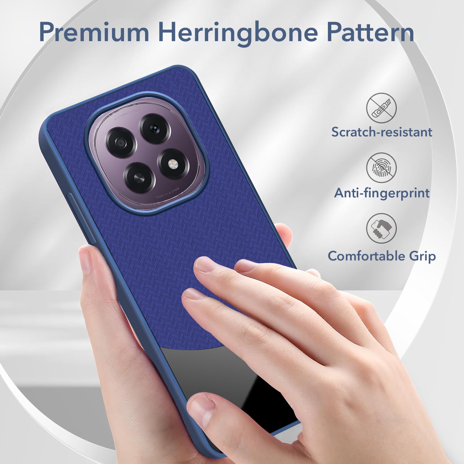For Oppo F29 Silicone Finish Back Cover Case (Premium Minimalist Professional Feel | Camera Protection Bump)