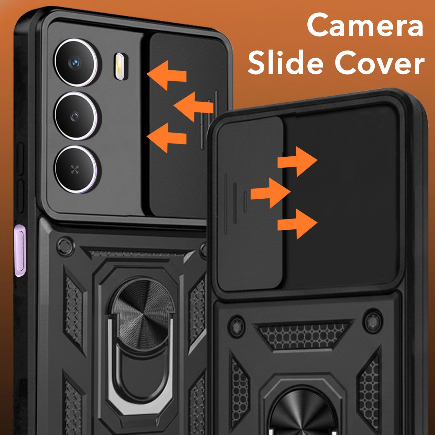 For Realme Narzo 80 Lite 5G Back Cover Case (Hybrid Dual Armor Polycarbonate)