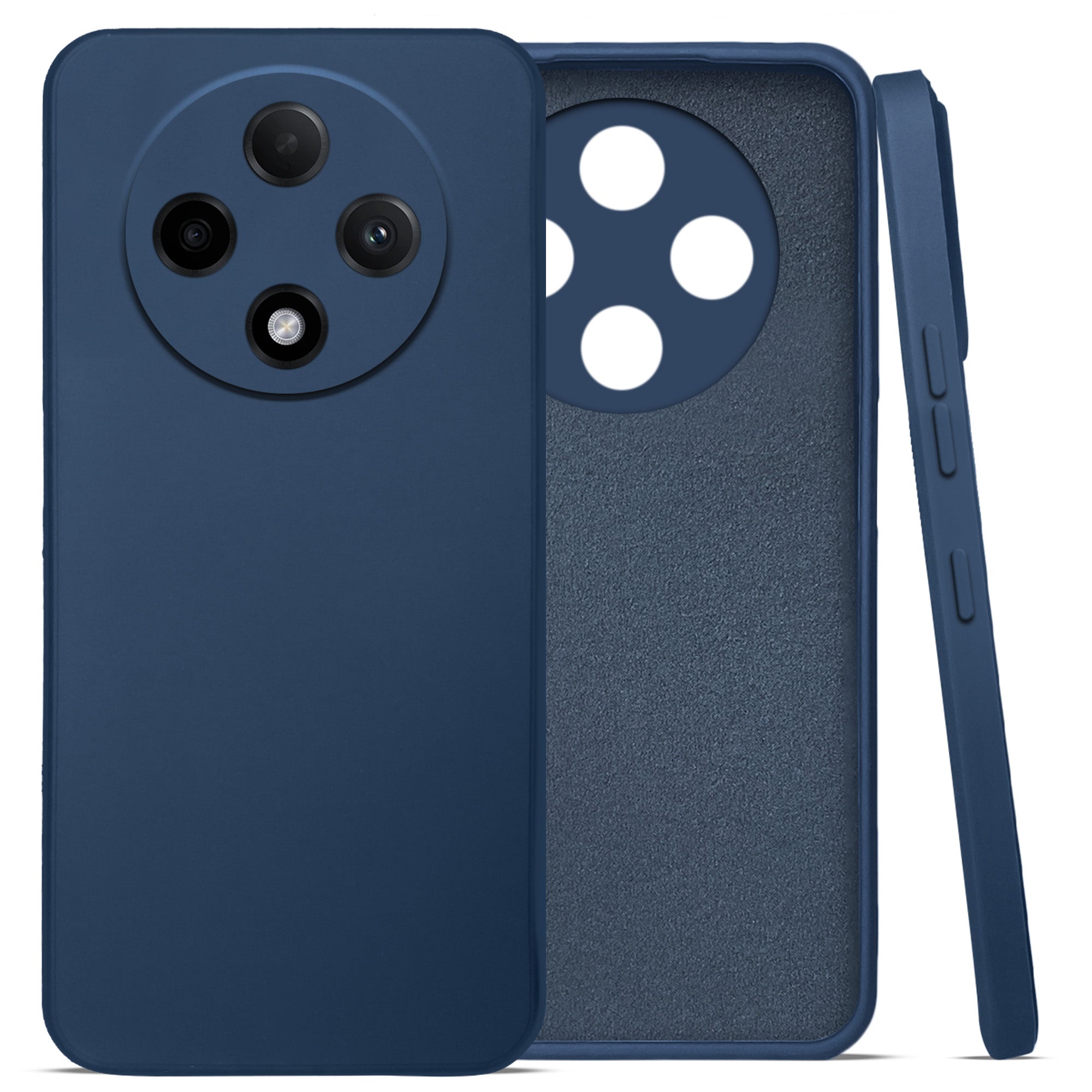 For Oppo F27 Pro | Oppo F27 Pro Plus Back Cover Case (Matte Finish Silicone with Inside Fiber cloth)