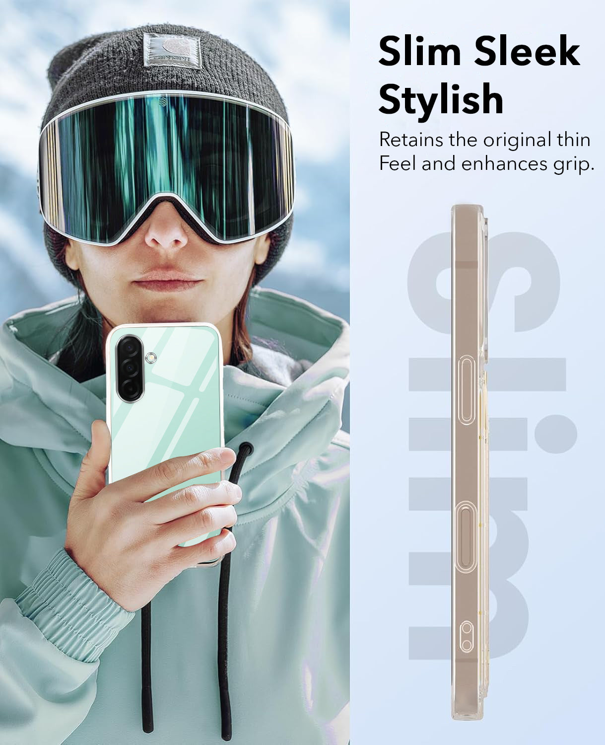 For Samsung Galaxy A26 5G Back Cover (Hard Anti Yellow Clear Case | Sleek Hard Crystal Clear | Drop & Camera Protection | Shockproof Polycarbonate)