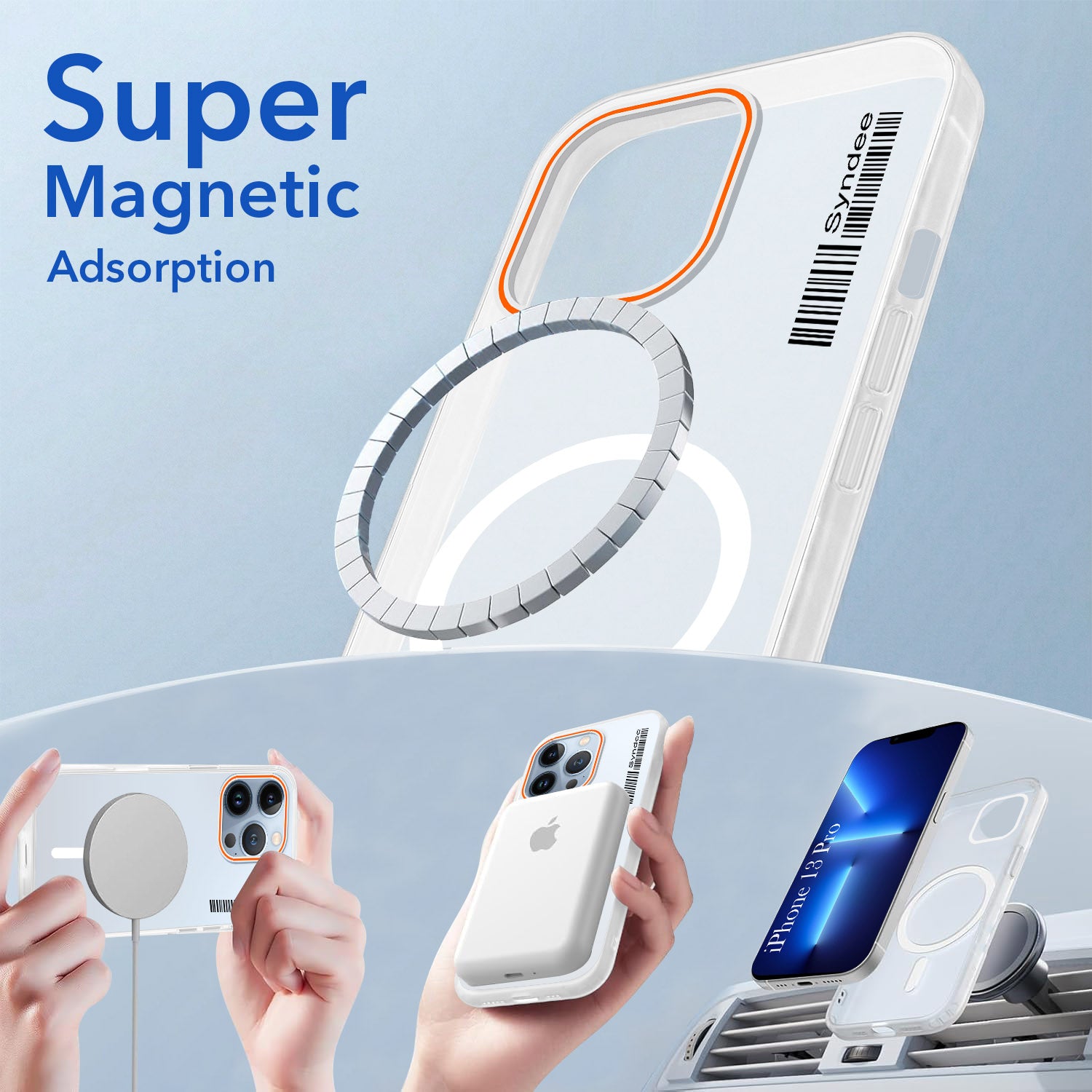 For Apple iPhone 13 Pro Back Cover Case (Soft Touch | Camera Bump Protection | MagSafe Compatible | Matte Finish)