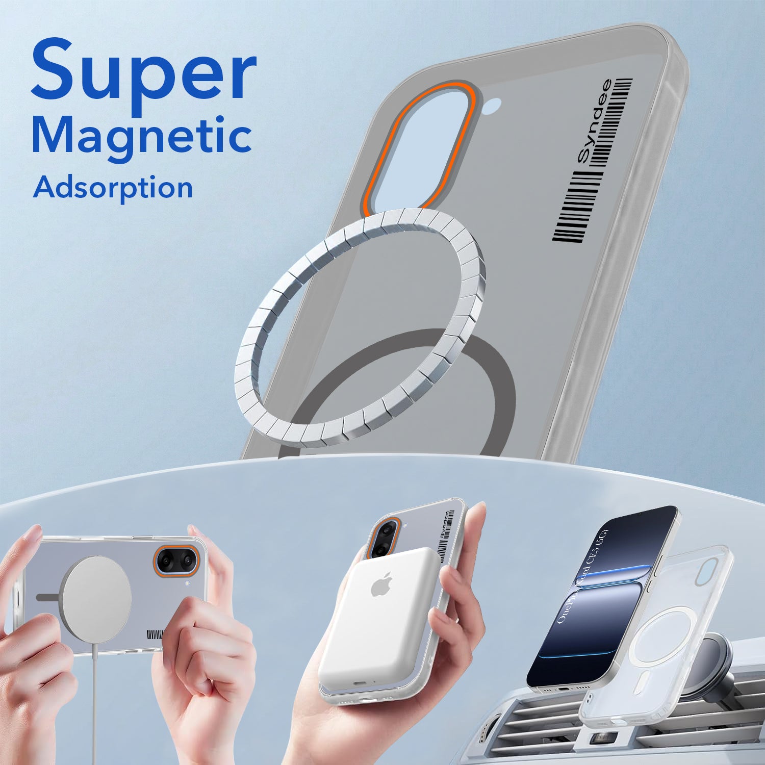 For Oneplus Nord CE 5 Back Cover Case (Soft Touch | Camera Bump Protection | MagSafe Compatible | Matte Finish)