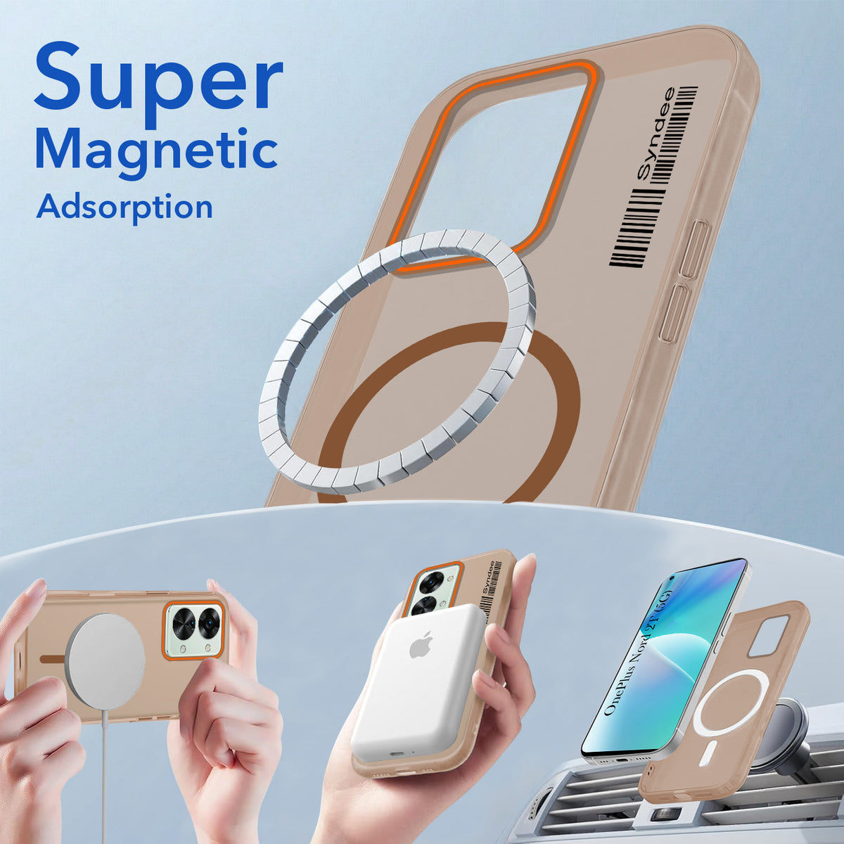 For OnePlus Nord 2T 5G Back Cover Case (Soft Touch | Camera Bump Protection | MagSafe Compatible | Matte Finish)