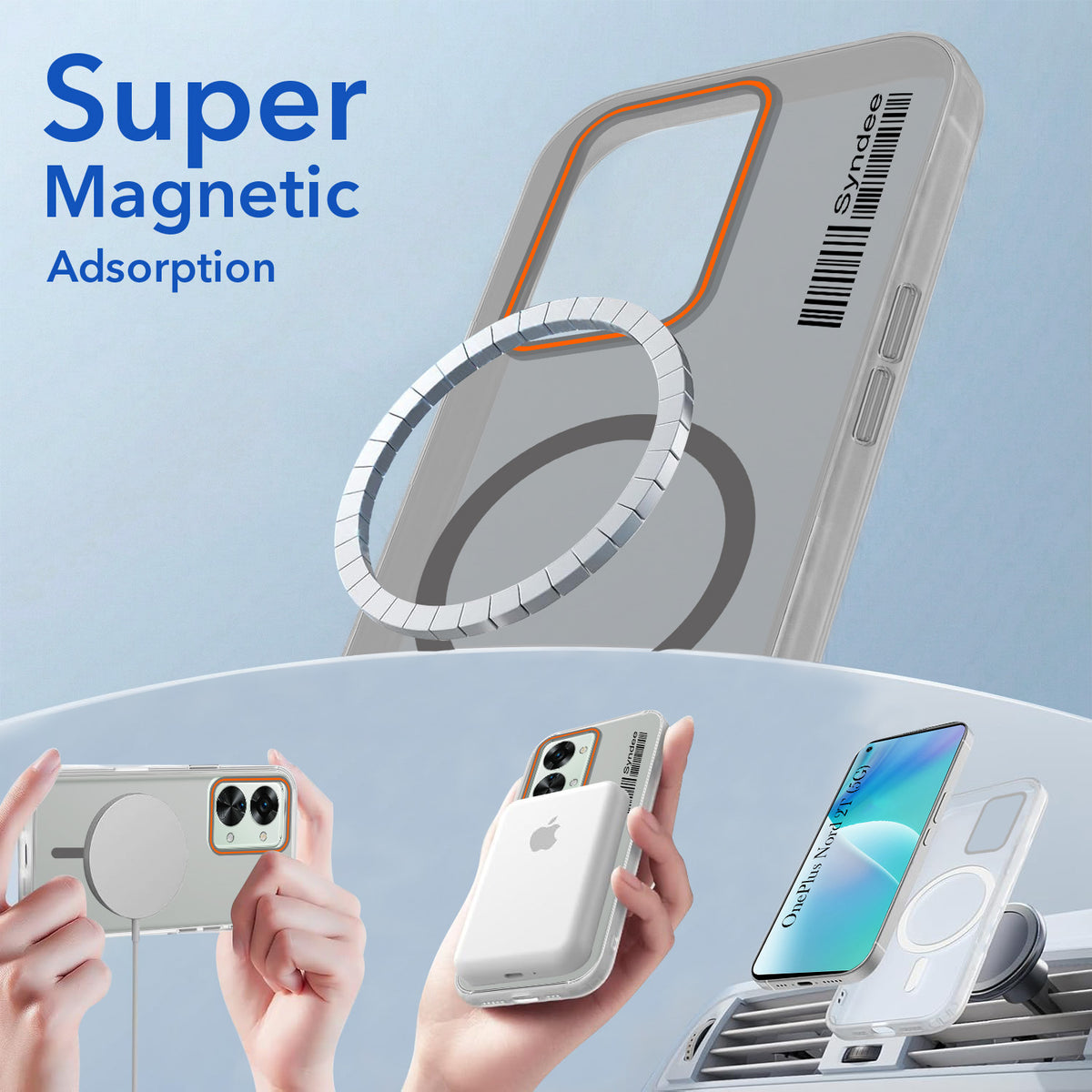 For OnePlus Nord 2T 5G Back Cover Case (Soft Touch | Camera Bump Protection | MagSafe Compatible | Matte Finish)