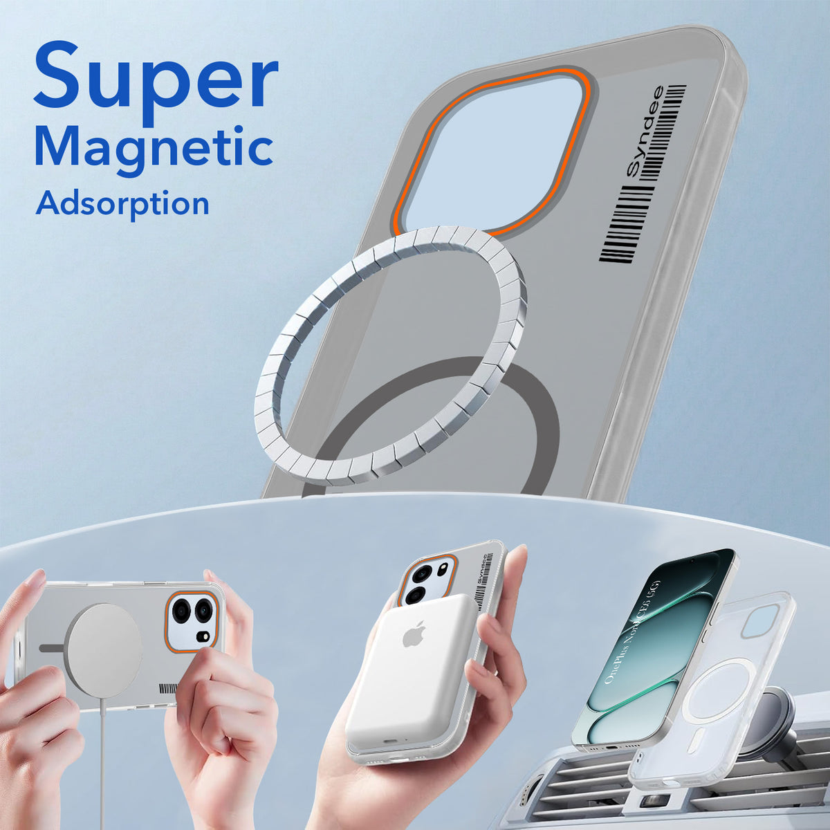 For Oneplus Nord CE 6 Back Cover Case (Soft Touch | Camera Bump Protection | MagSafe Compatible | Matte Finish)