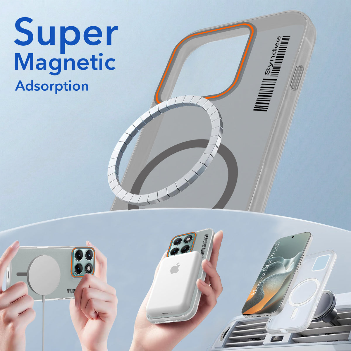 For Motorola Moto Edge 70 Back Cover Case (Soft Touch | Camera Bump Protection | MagSafe Compatible | Matte Finish)