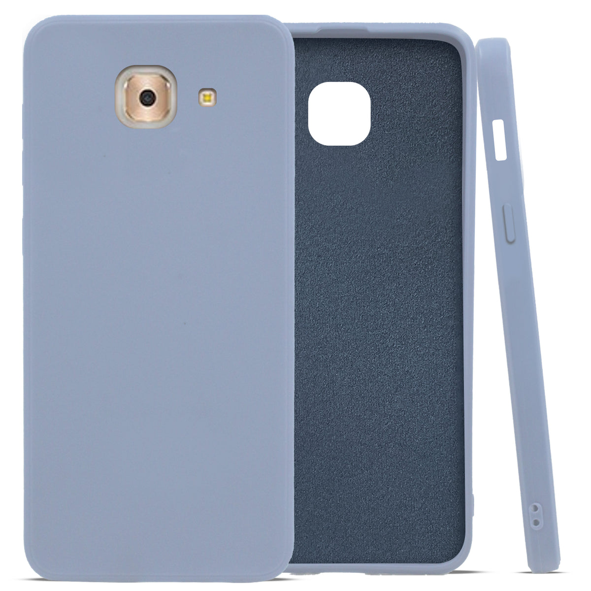 For Samsung Galaxy J7 Max Back Cover Case (Hard Crystal Clear | Shockproof Bumpers)