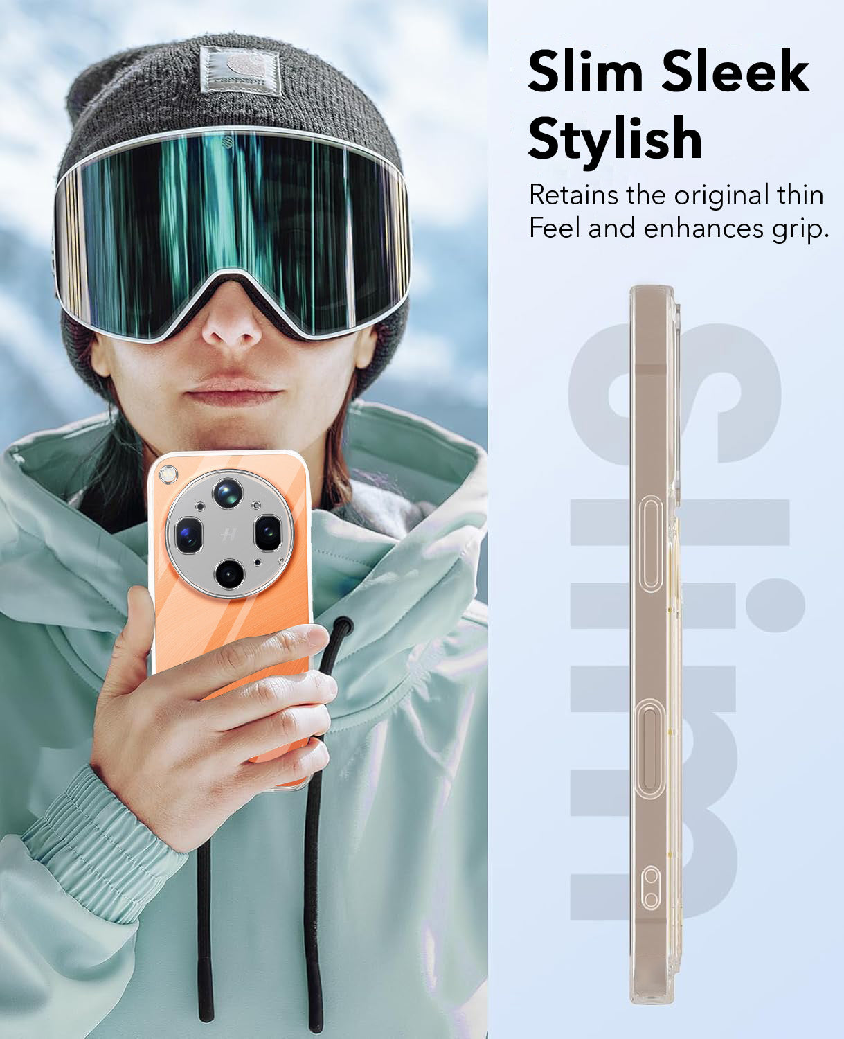 For Oppo Find X9 Ultra Back Cover Case Lifetime Anti-Yellow Clear (Sleek Hard Crystal | Shockproof and Camera Protection)