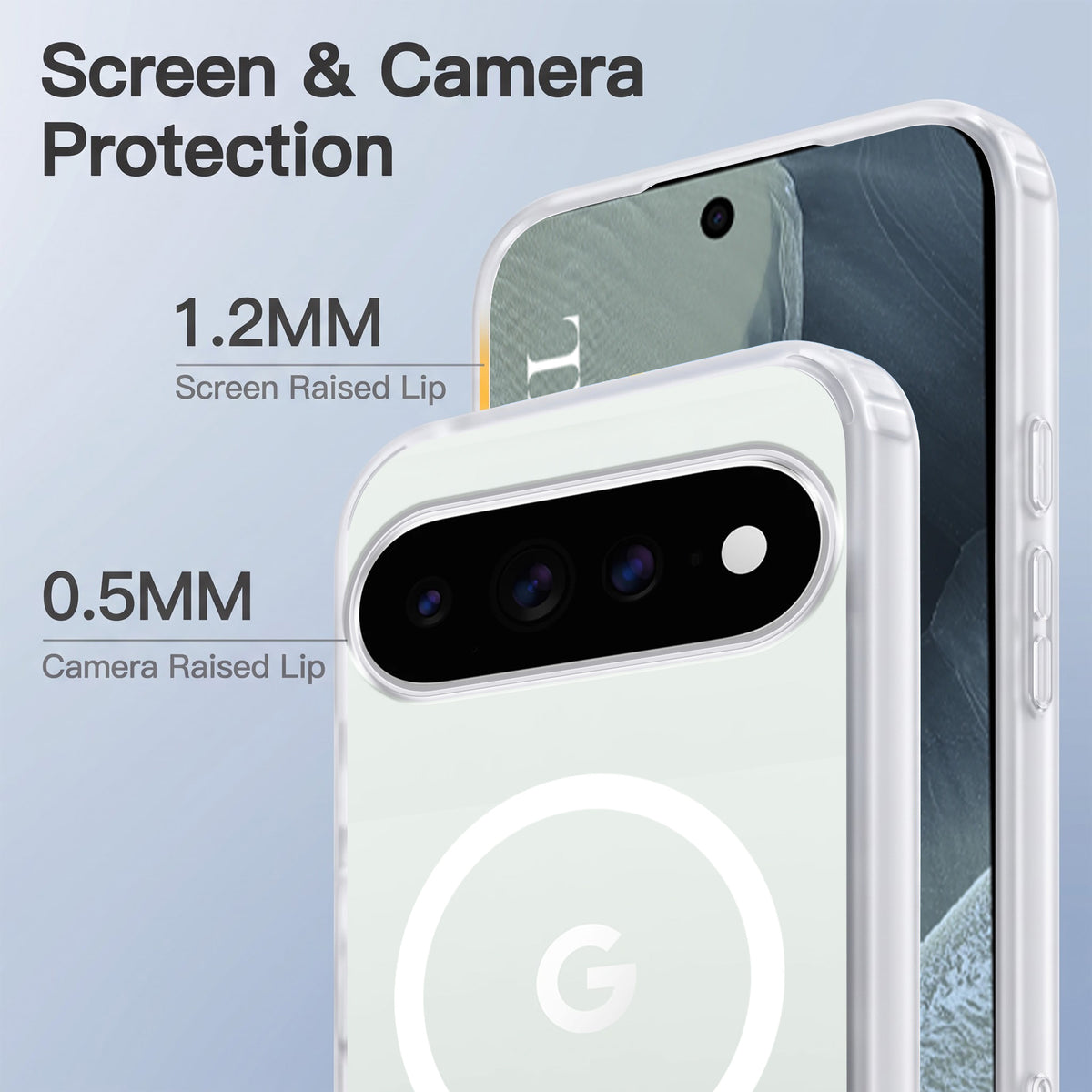 For Google Pixel 11 Pro XL Matte Finish Back Case Cover (MagSafe Compatible | Translucent Soft Touch | Slim and Unbreakable)
