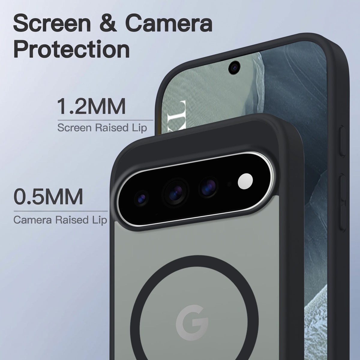 For Google Pixel 11 Pro XL Matte Finish Back Case Cover (MagSafe Compatible | Translucent Soft Touch | Slim and Unbreakable)