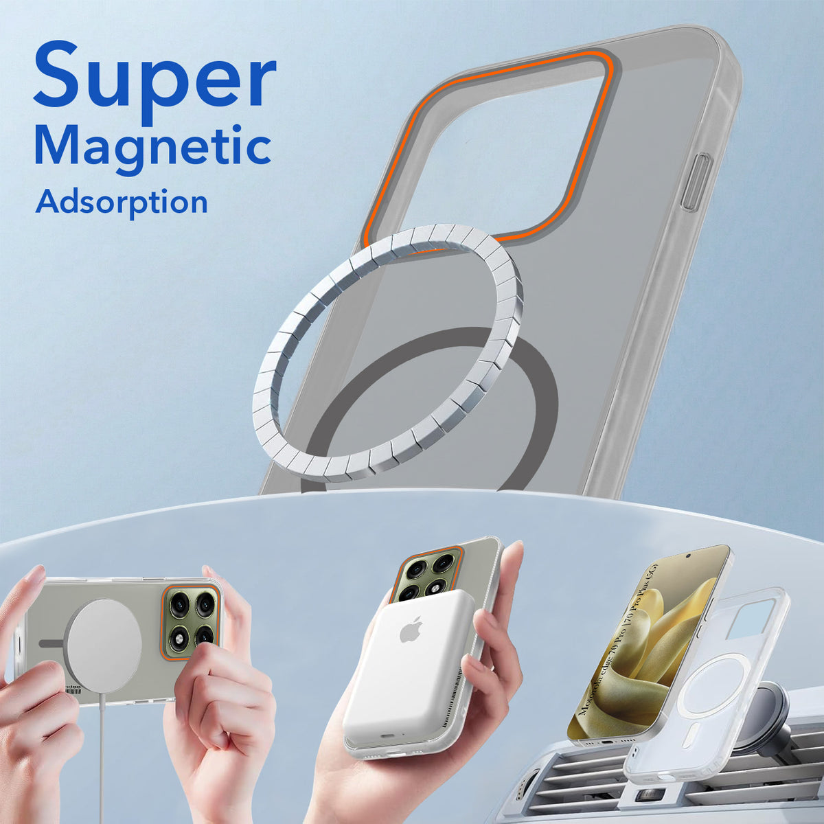 For Motorola Edge 70 Pro | Edge 70 Pro Plus Back Cover Case (Soft Touch | Camera Bump Protection | MagSafe Compatible | Matte Finish)