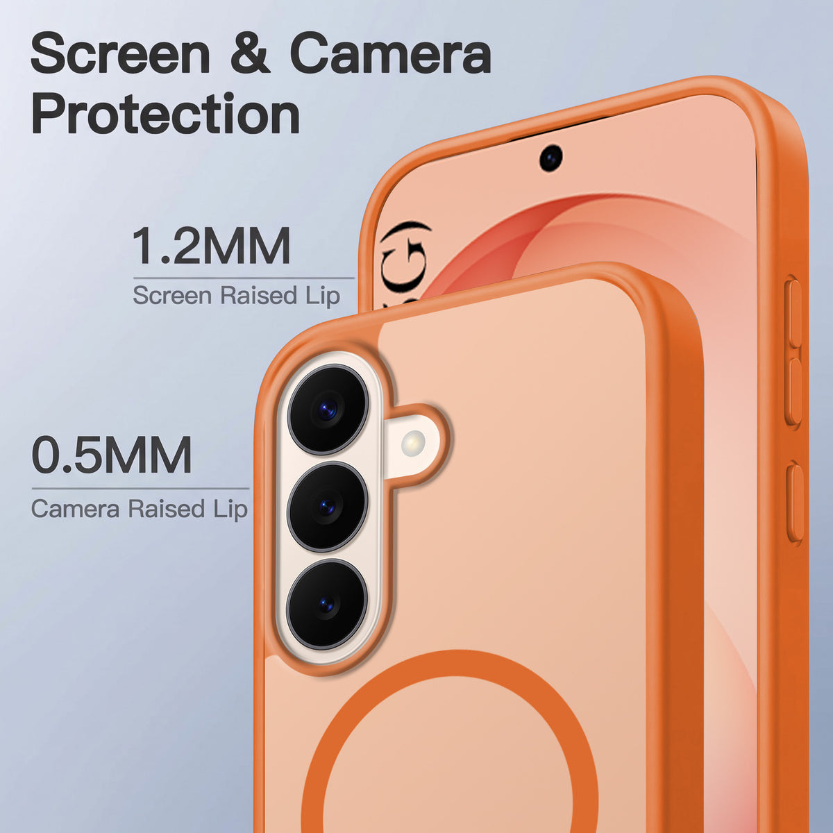 For Samsung Galaxy S26 Plus Matte Finish Back Case Cover (MagSafe Compatible | Translucent Soft Touch | Slim and Unbreakable)