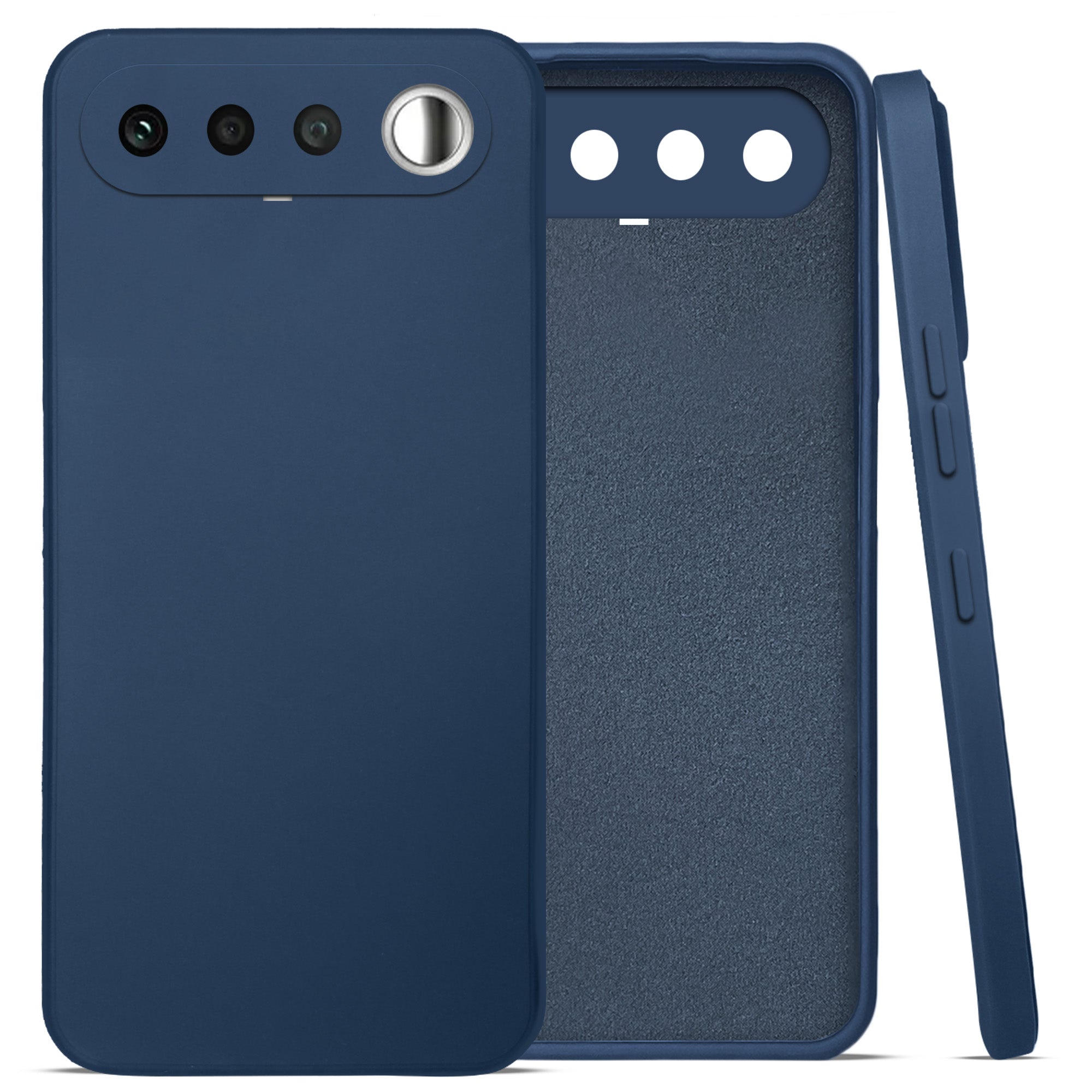For Realme 16 Back Cover Case (Matte Finish Silicone with Inside Fiber cloth)