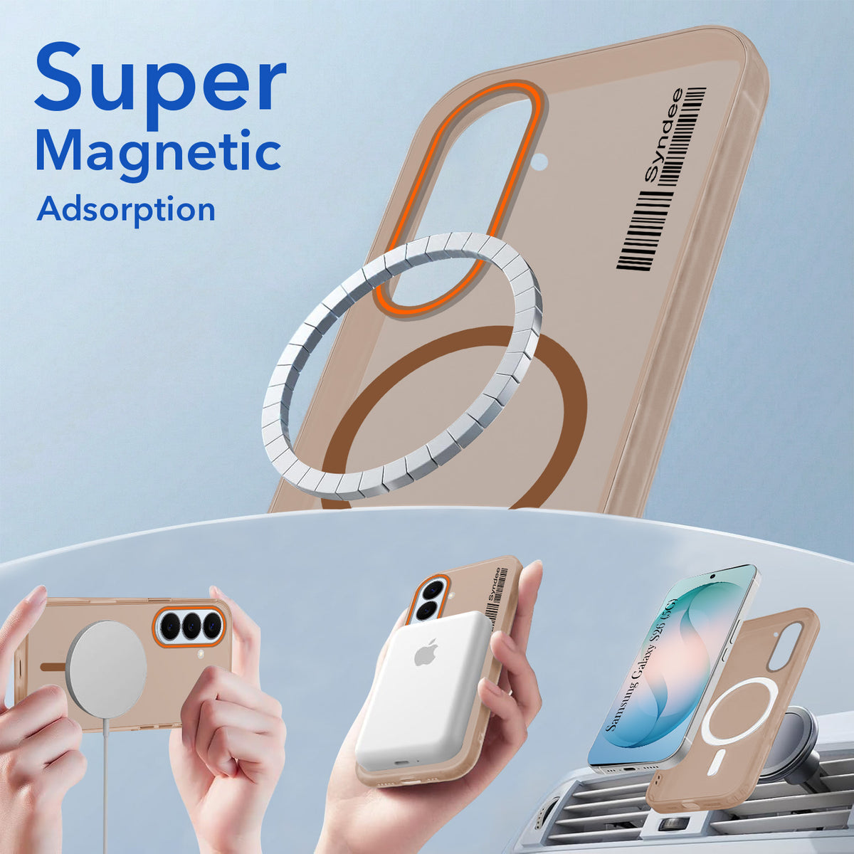 For Samsung Galaxy S26 5G Back Cover Case (Soft Touch | Camera Bump Protection | MagSafe Compatible | Matte Finish)