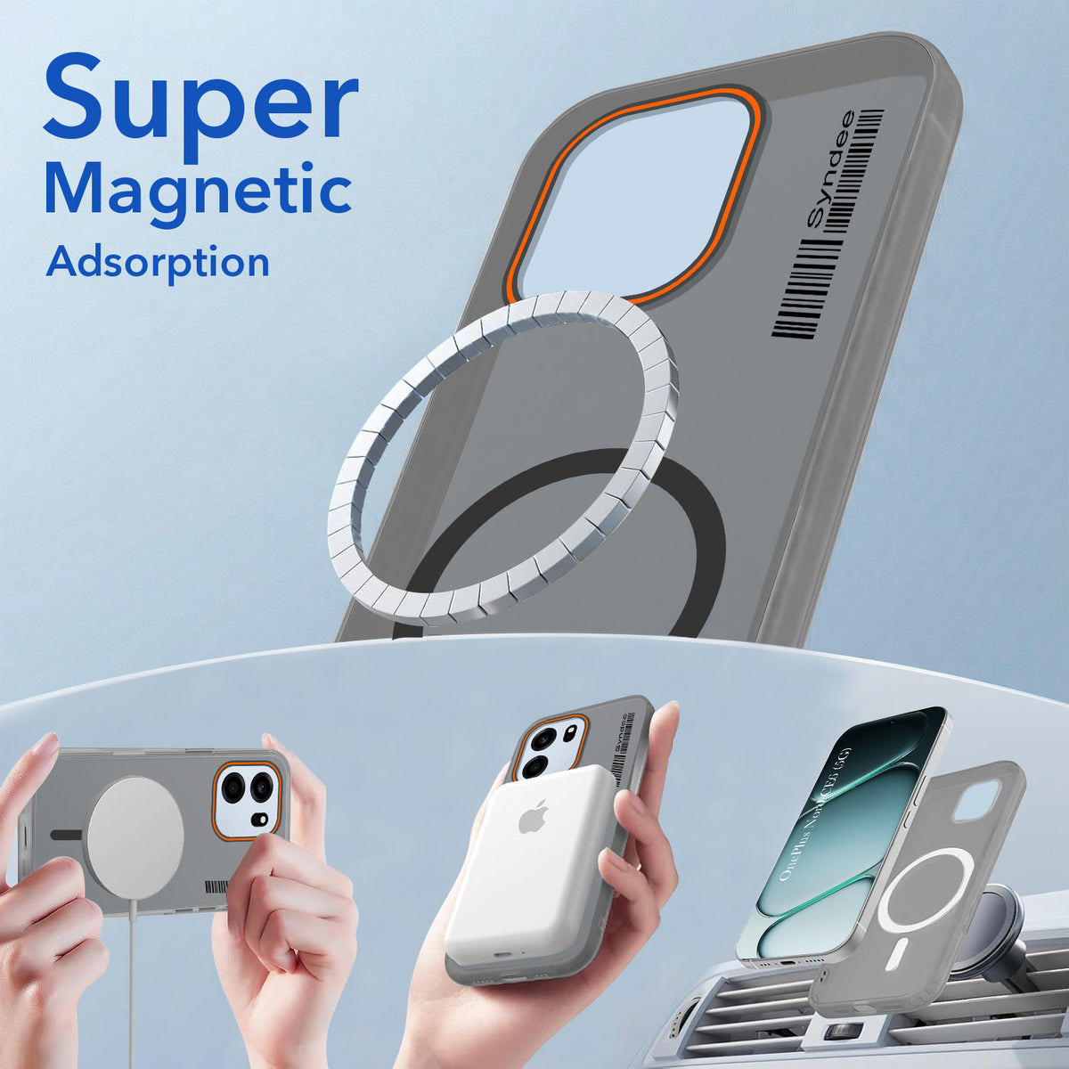For Oneplus Nord CE 6 Back Cover Case (Soft Touch | Camera Bump Protection | MagSafe Compatible | Matte Finish)