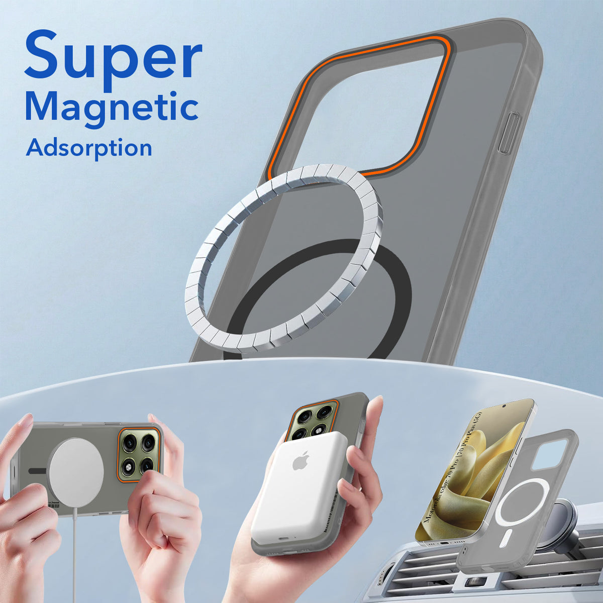 For Motorola Edge 70 Pro | Edge 70 Pro Plus Back Cover Case (Soft Touch | Camera Bump Protection | MagSafe Compatible | Matte Finish)