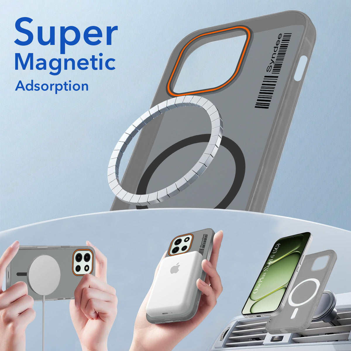 For Oneplus Nord 6 Back Cover Case (Soft Touch | Camera Bump Protection | MagSafe Compatible | Matte Finish)