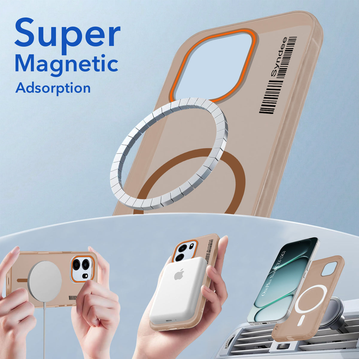 For Oneplus Nord CE 6 Back Cover Case (Soft Touch | Camera Bump Protection | MagSafe Compatible | Matte Finish)