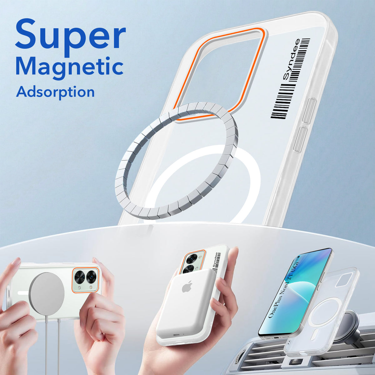 For OnePlus Nord 2T 5G Back Cover Case (Soft Touch | Camera Bump Protection | MagSafe Compatible | Matte Finish)