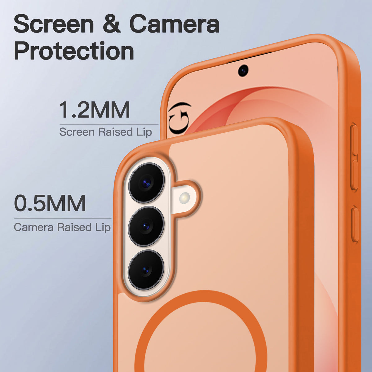 For Samsung Galaxy S26 5G Matte Finish Back Case Cover (MagSafe Compatible | Translucent Soft Touch | Slim and Unbreakable)