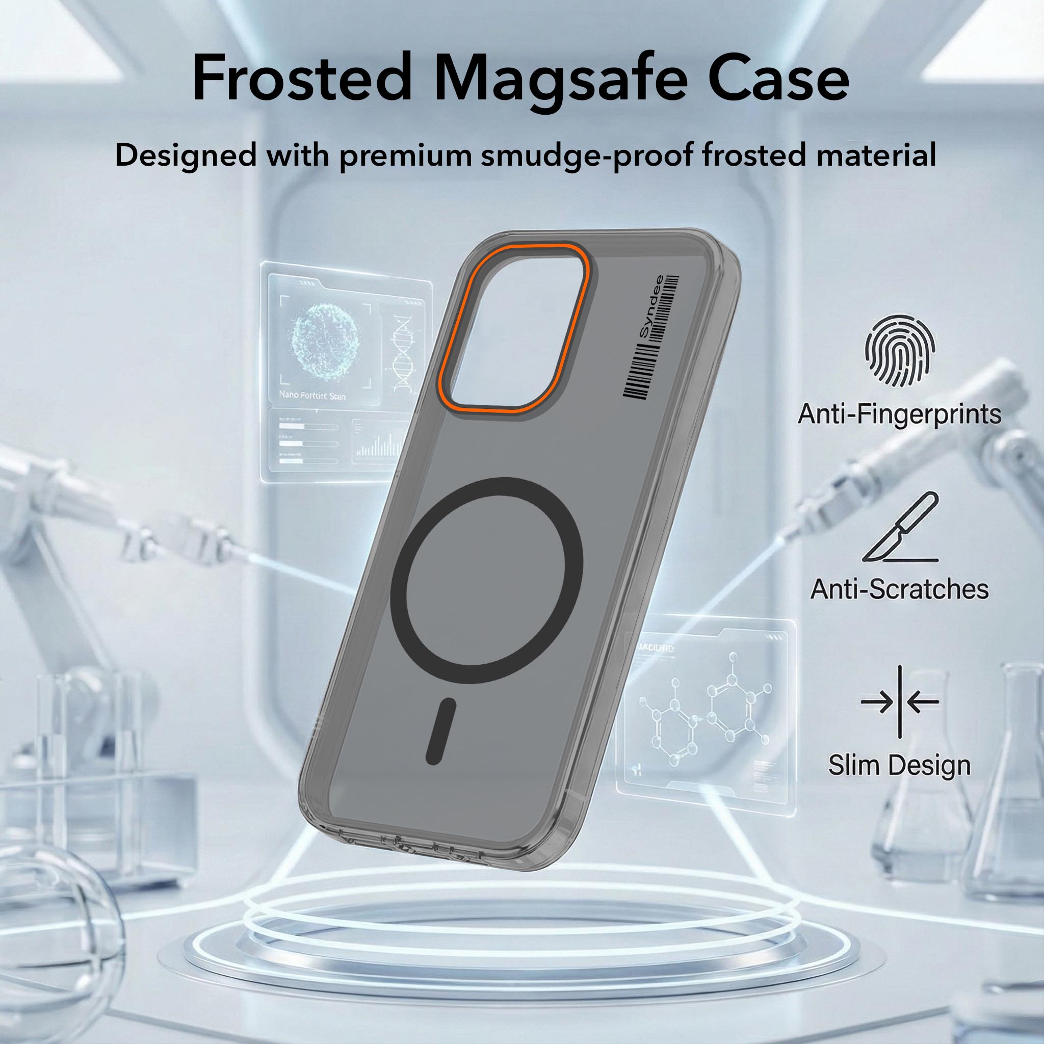 For Oppo Reno 13 Pro 5G | Oppo Reno 13 Pro 5G Back Cover Case (Soft Touch | Camera Bump Protection | MagSafe Compatible | Matte Finish)