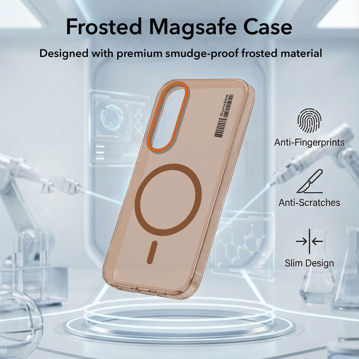 For Vivo V70 FE 5G Back Cover Case (Soft Touch | Camera Bump Protection | MagSafe Compatible | Matte Finish)