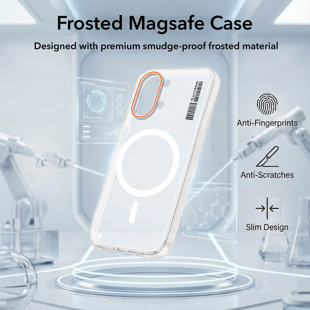For Vivo iQOO Z11 Lite Back Cover Case (Soft Touch | Camera Bump Protection | MagSafe Compatible | Matte Finish)