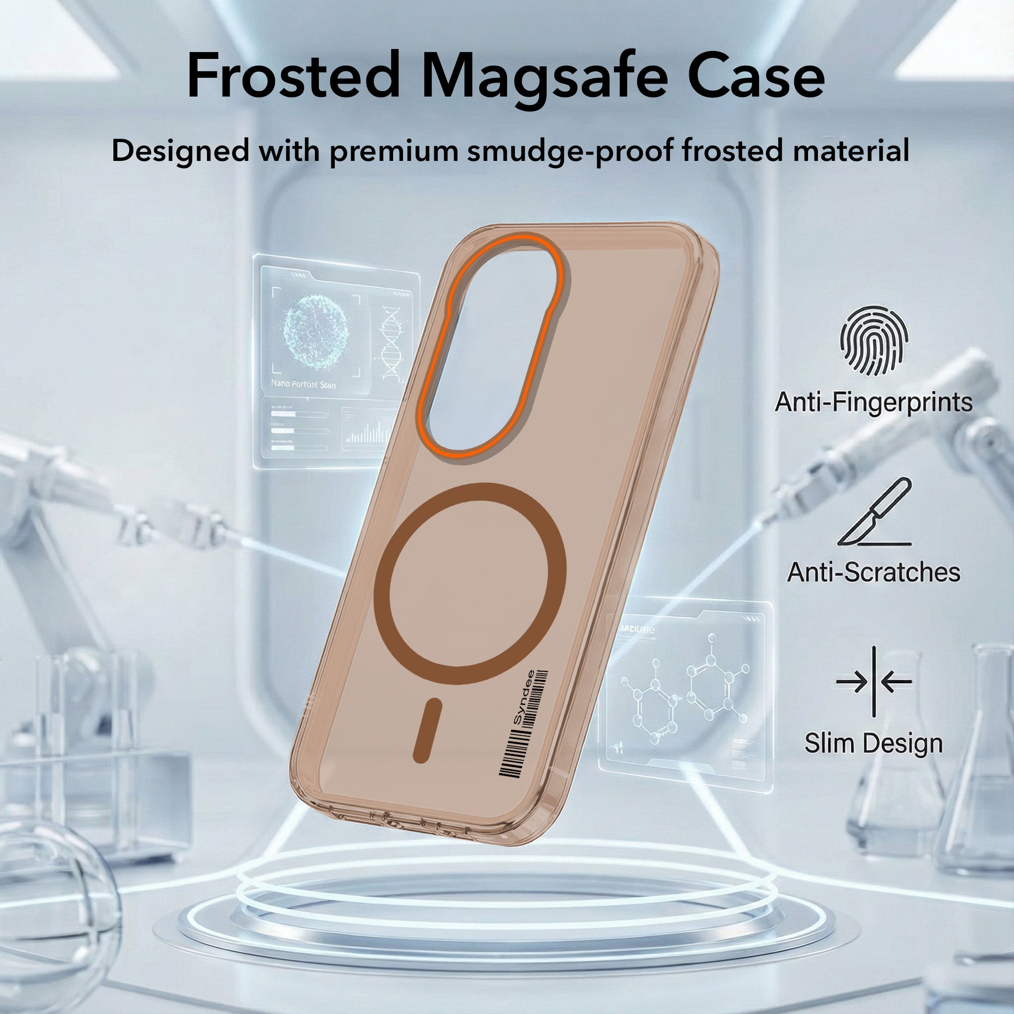 For Vivo iQOO Z10R Back Cover Case (Soft Touch | Camera Bump Protection | MagSafe Compatible | Matte Finish)