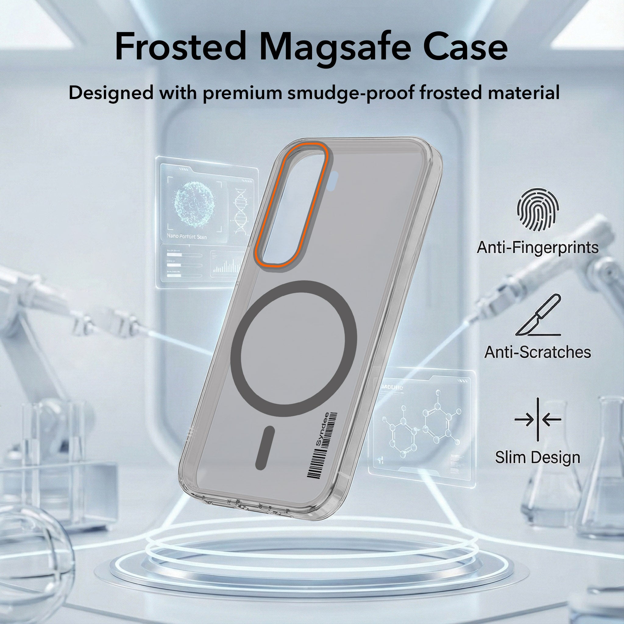 For Vivo Y400 Back Cover Case (Soft Touch | Camera Bump Protection | MagSafe Compatible | Matte Finish)