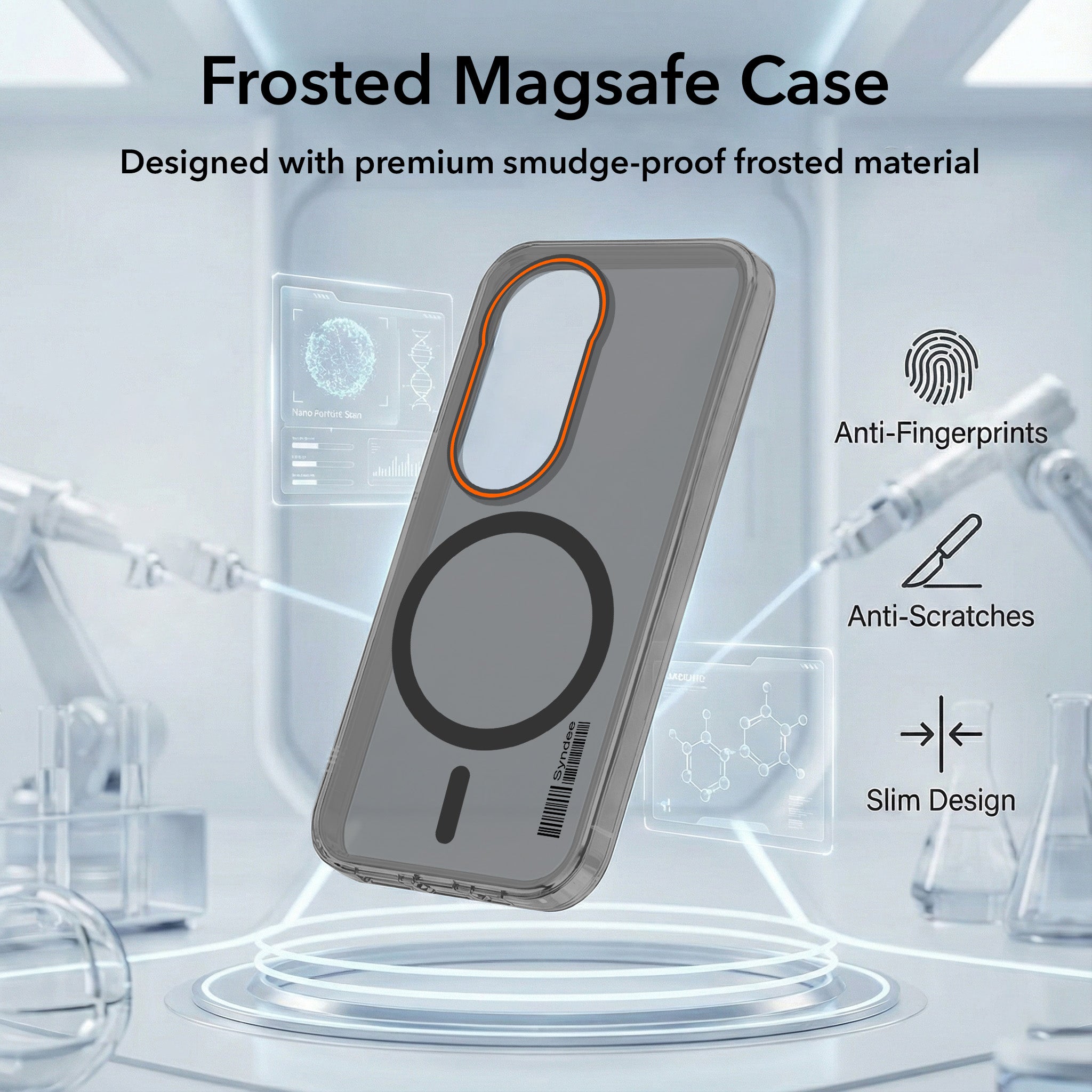 For Vivo iQOO Z10R Back Cover Case (Soft Touch | Camera Bump Protection | MagSafe Compatible | Matte Finish)