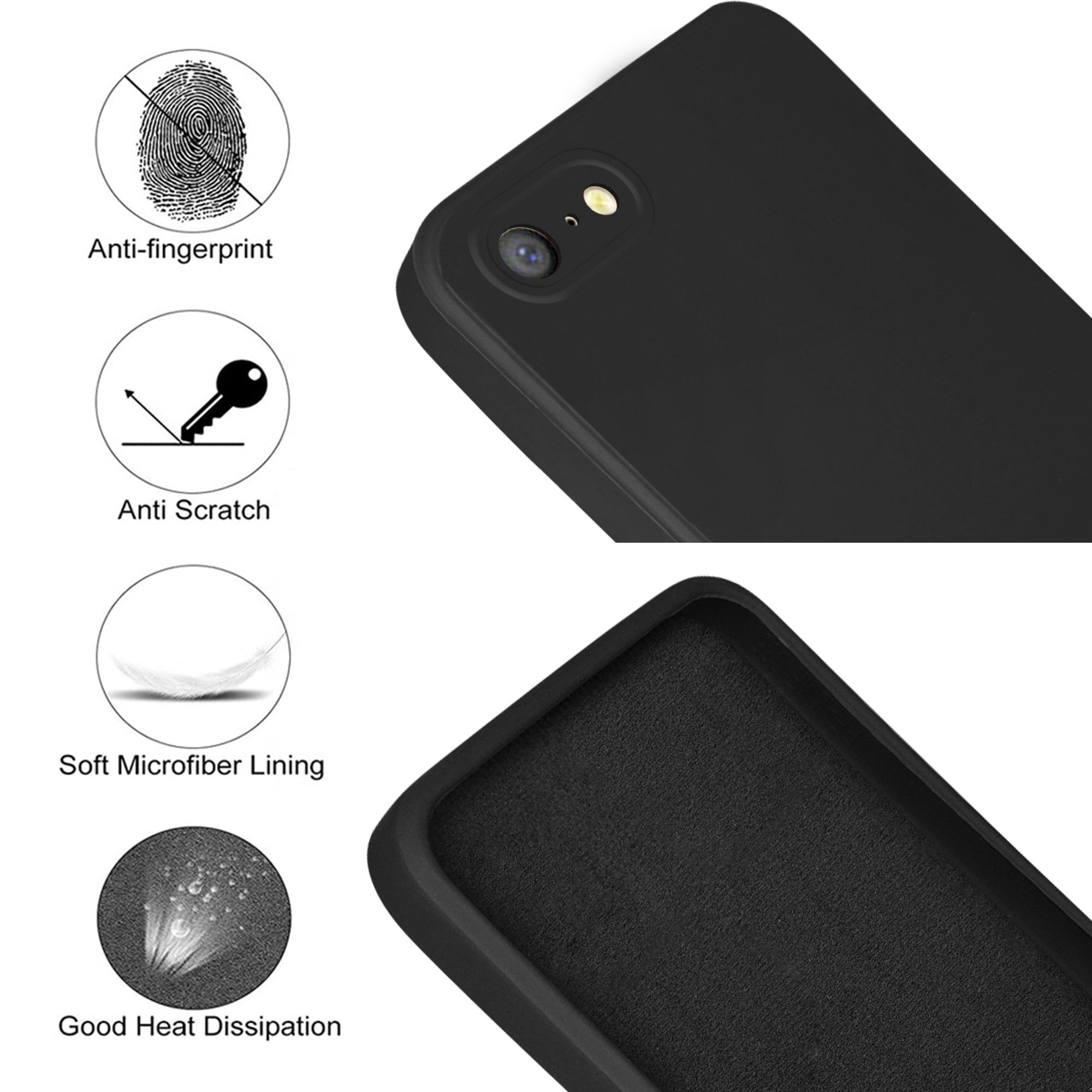 For Oppo A71 Back Cover ( Silicone Clear Shockproof Case with Camera Protection | Soft and Flexible | Transparent)