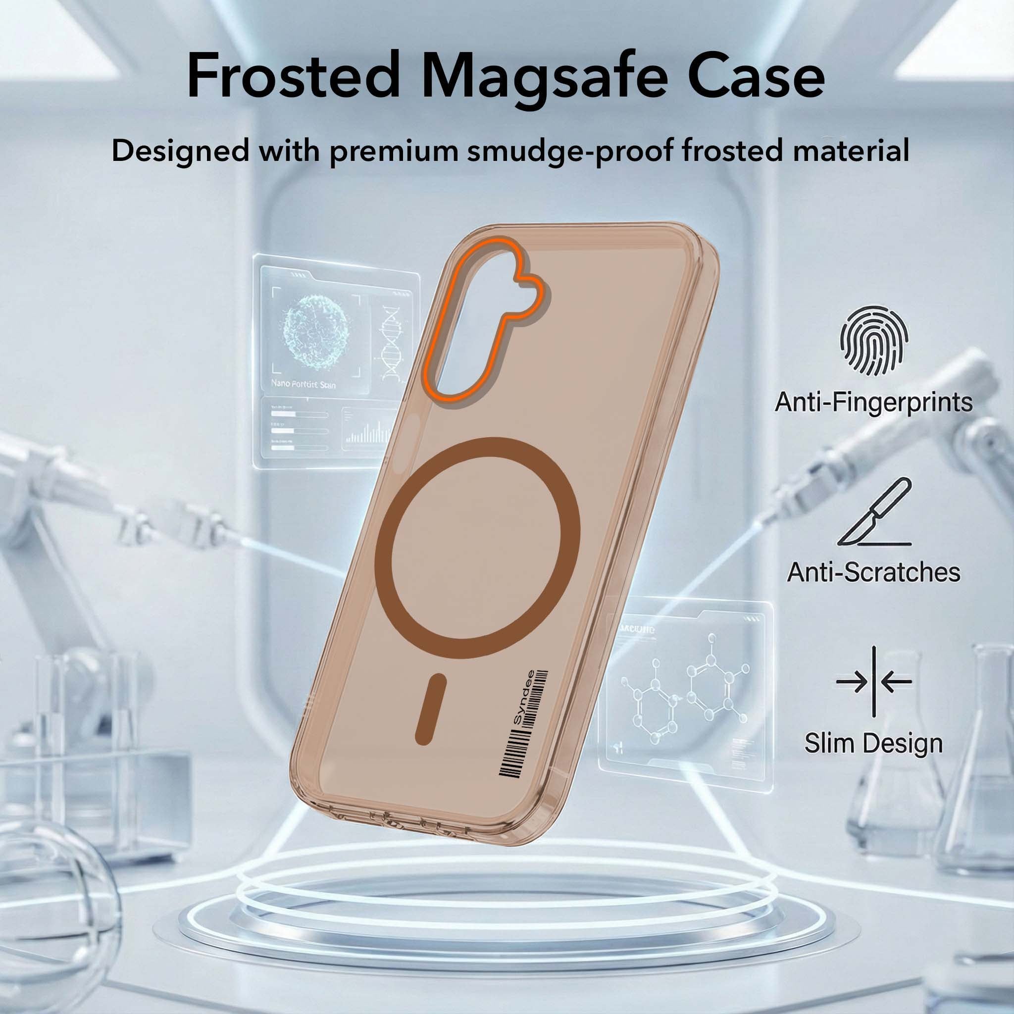 For Samsung Galaxy A26 5G Back Cover Case (Soft Touch | Camera Bump Protection | MagSafe Compatible | Matte Finish)