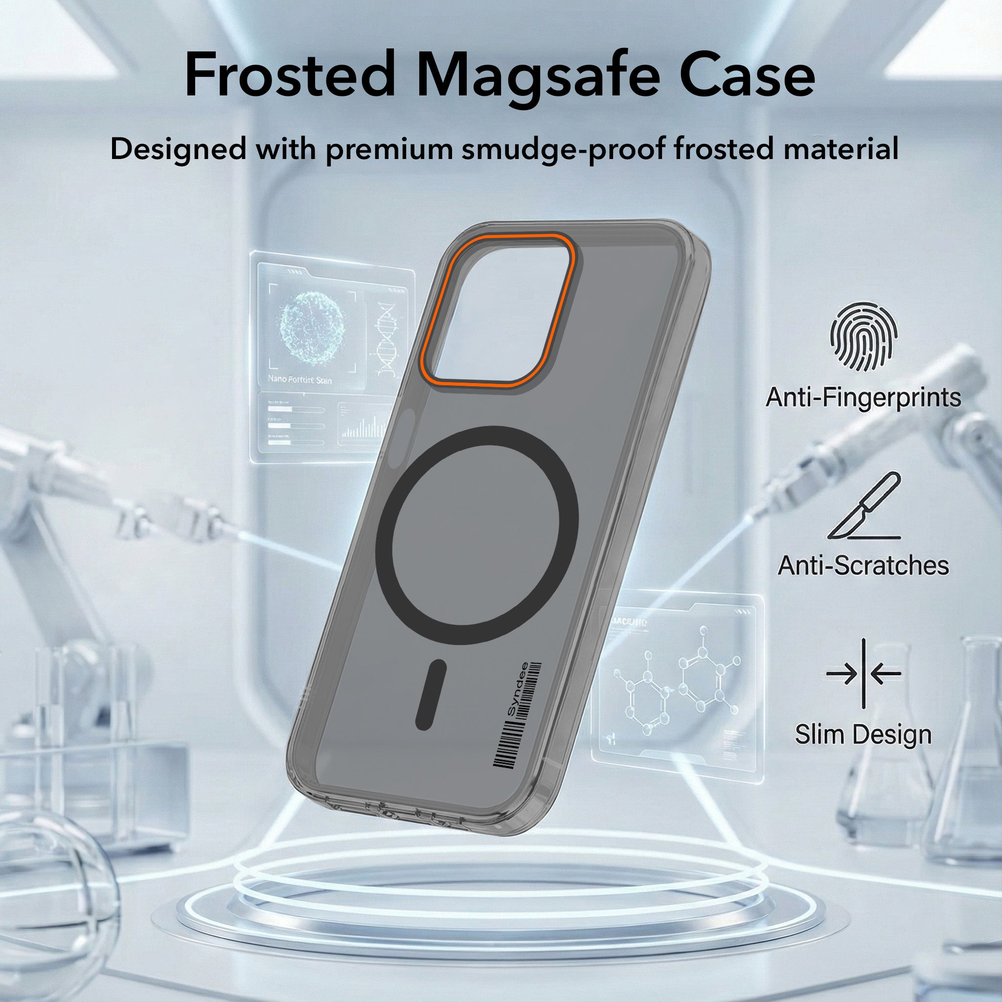 For Oppo A5X Back Cover Case (Soft Touch | Camera Bump Protection | MagSafe Compatible | Matte Finish)